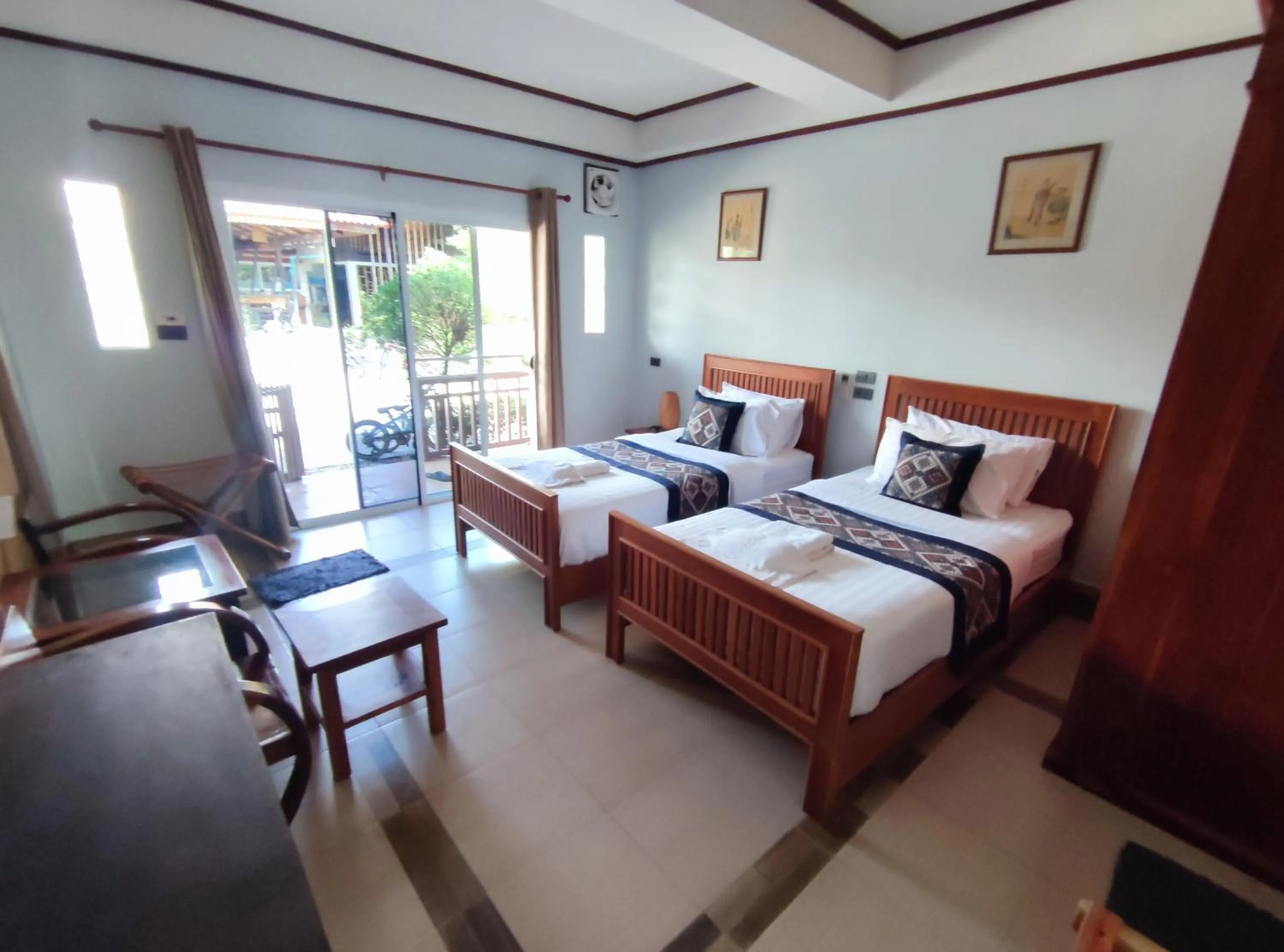 Bedroom, Bed in Nakorn River View