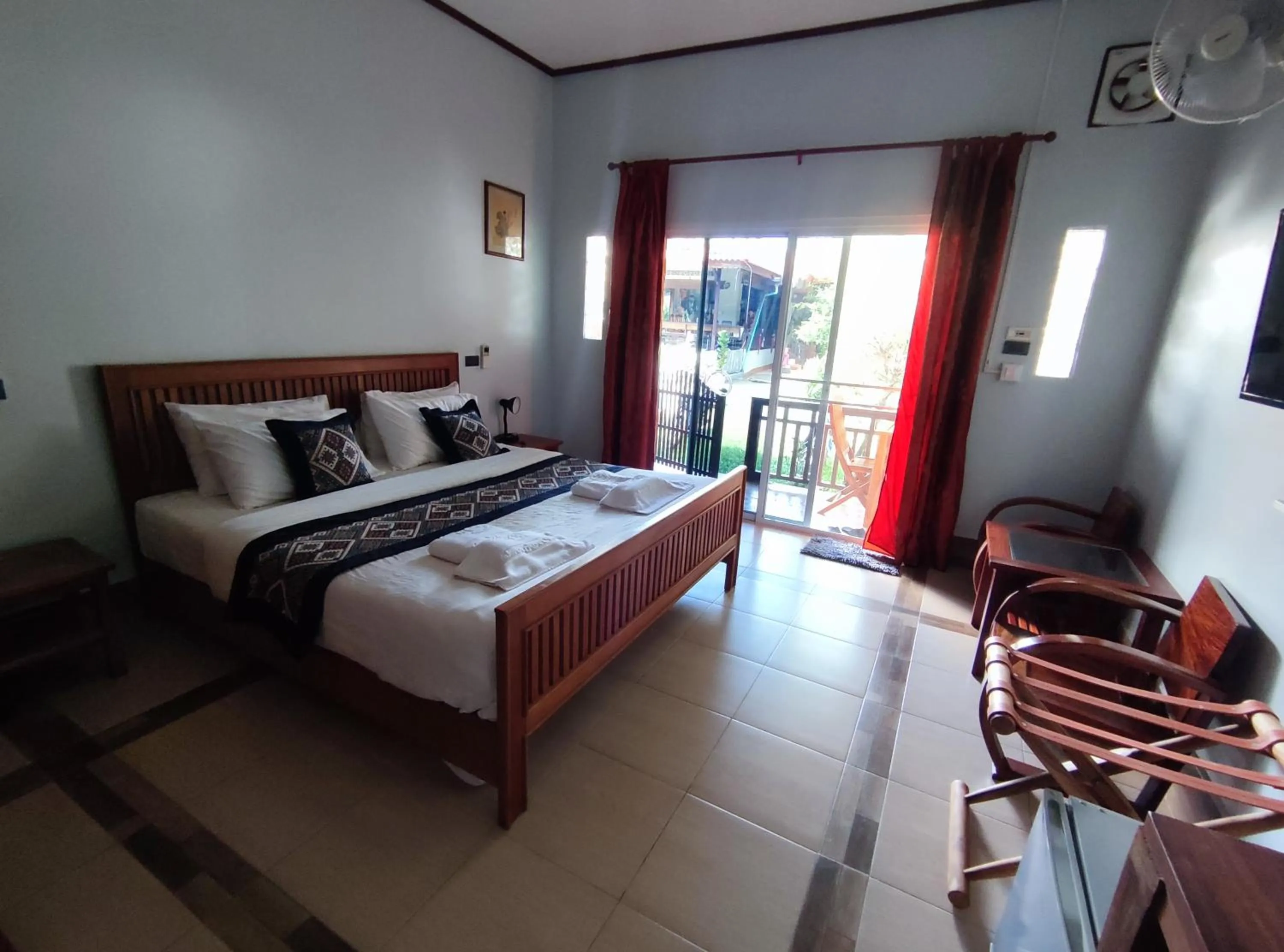 Bed in Nakorn River View