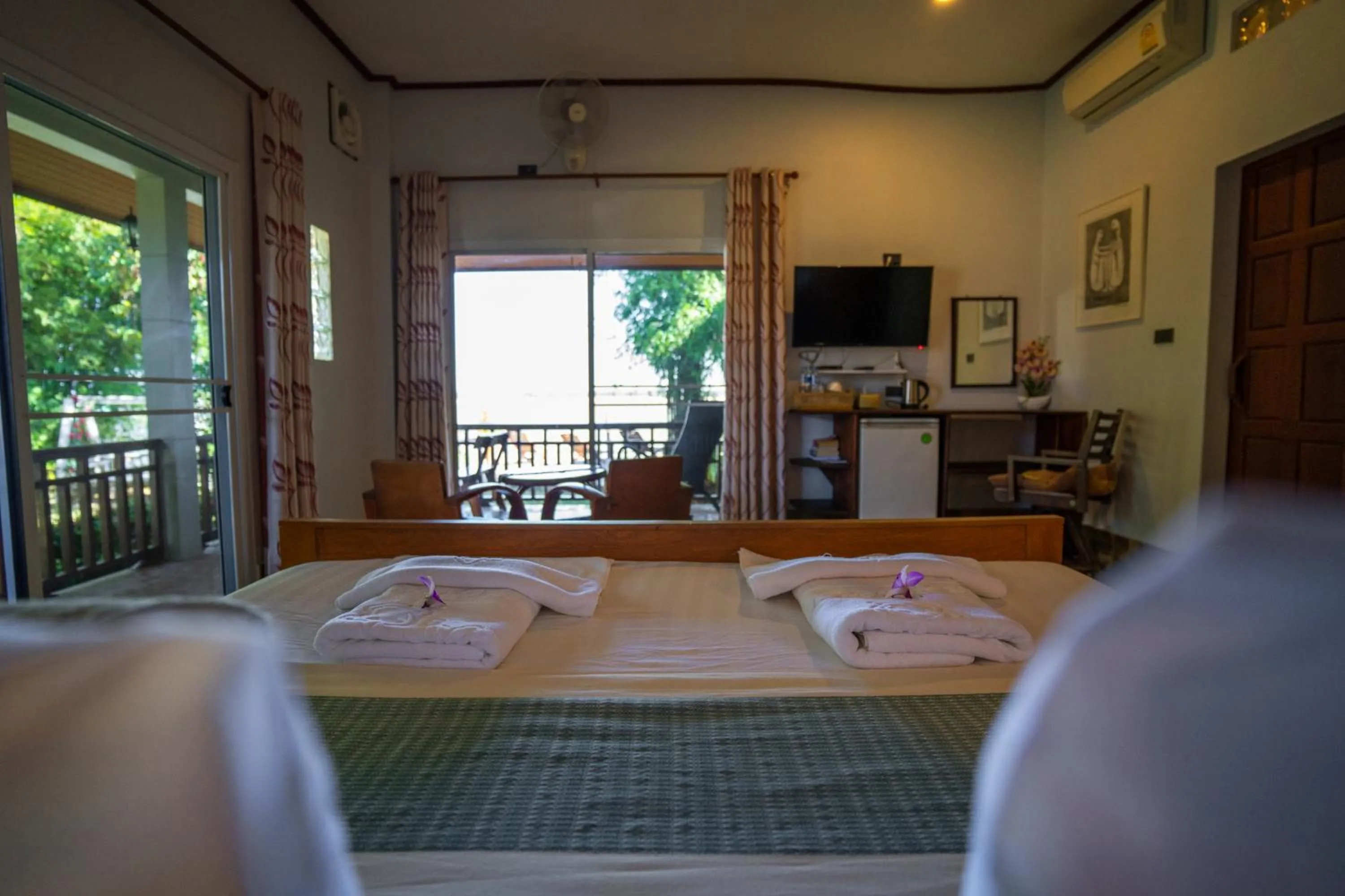 Bed in Nakorn River View