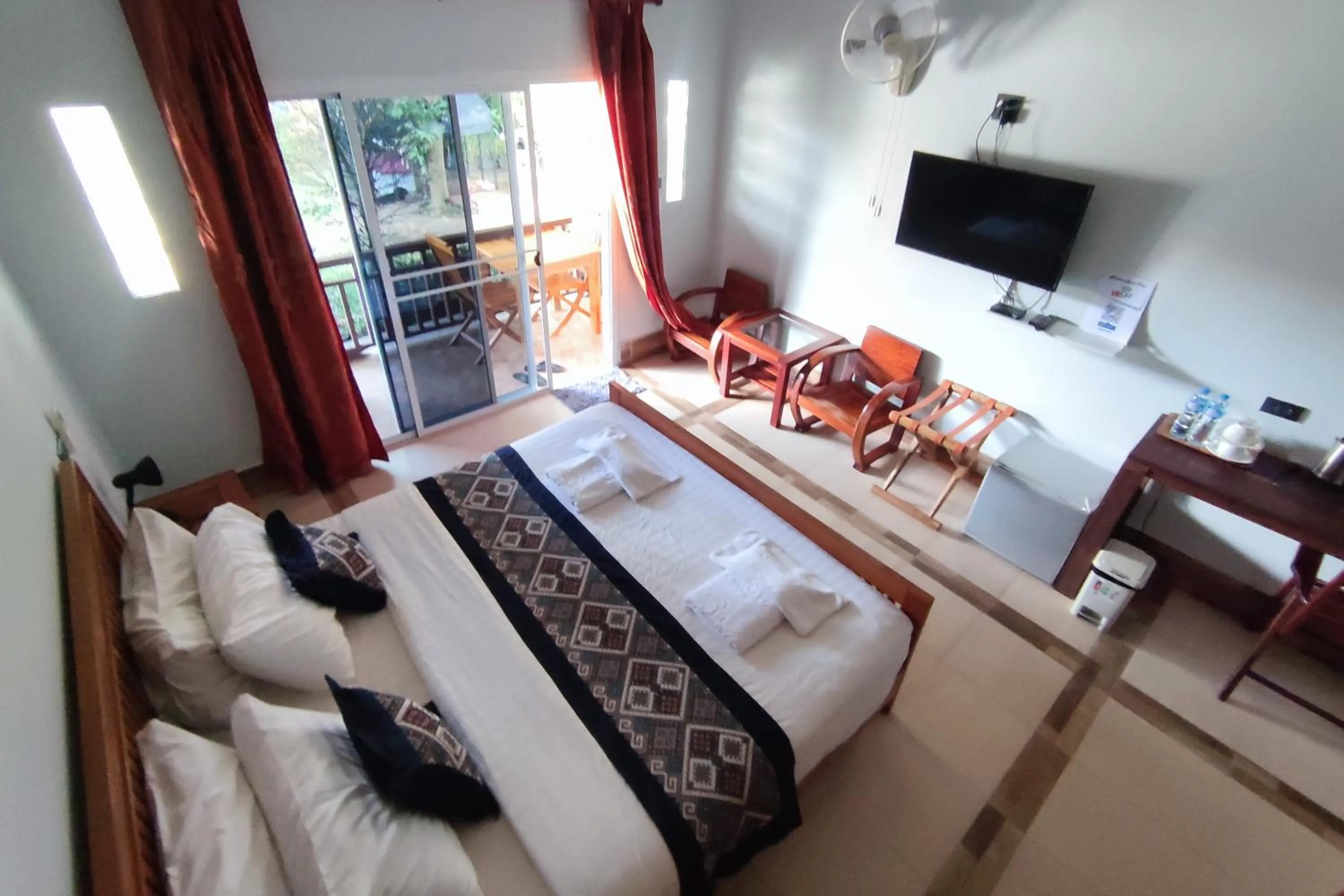 Bed in Nakorn River View