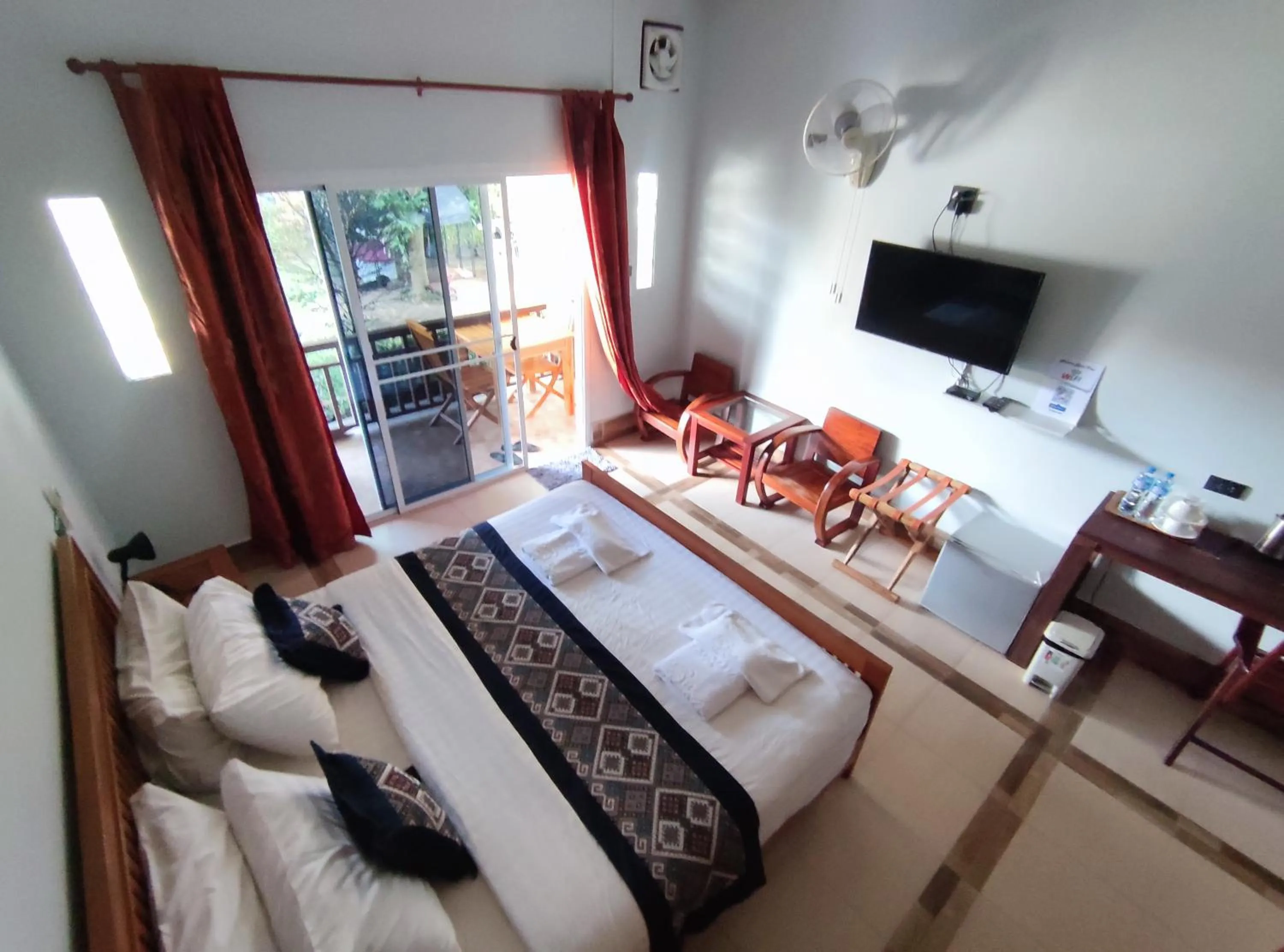 Bed in Nakorn River View