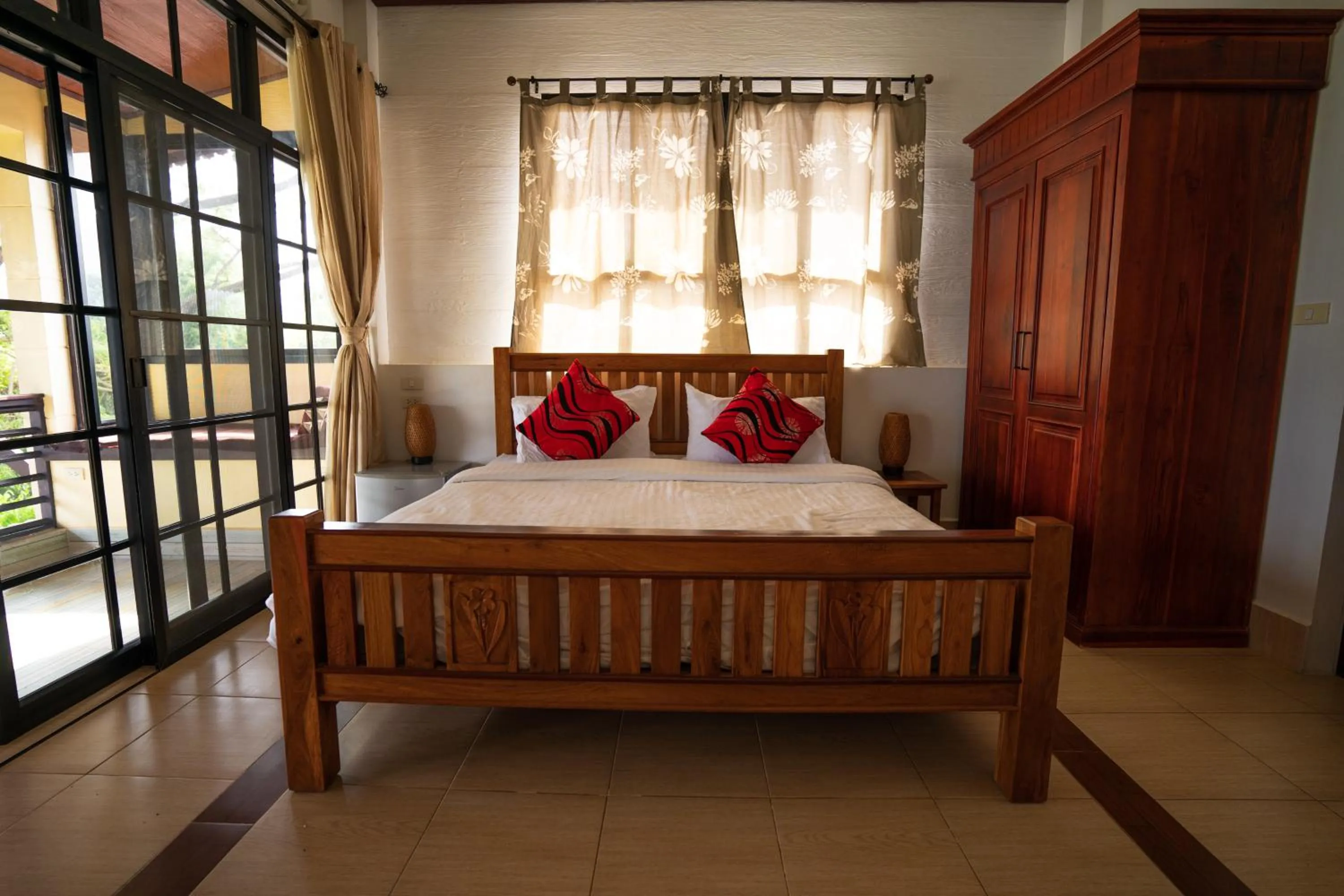 Bed in Nakorn River View