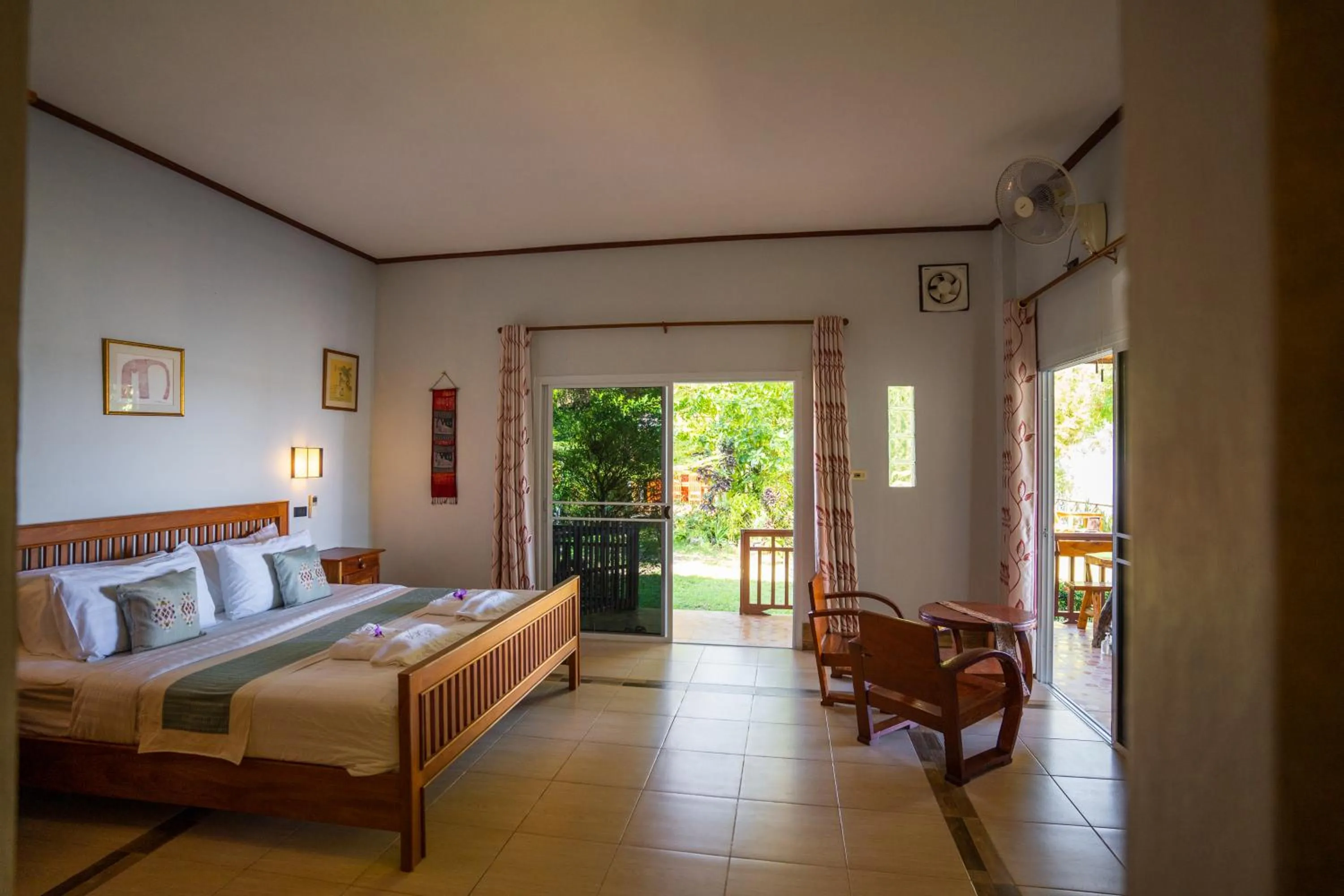 Bed in Nakorn River View