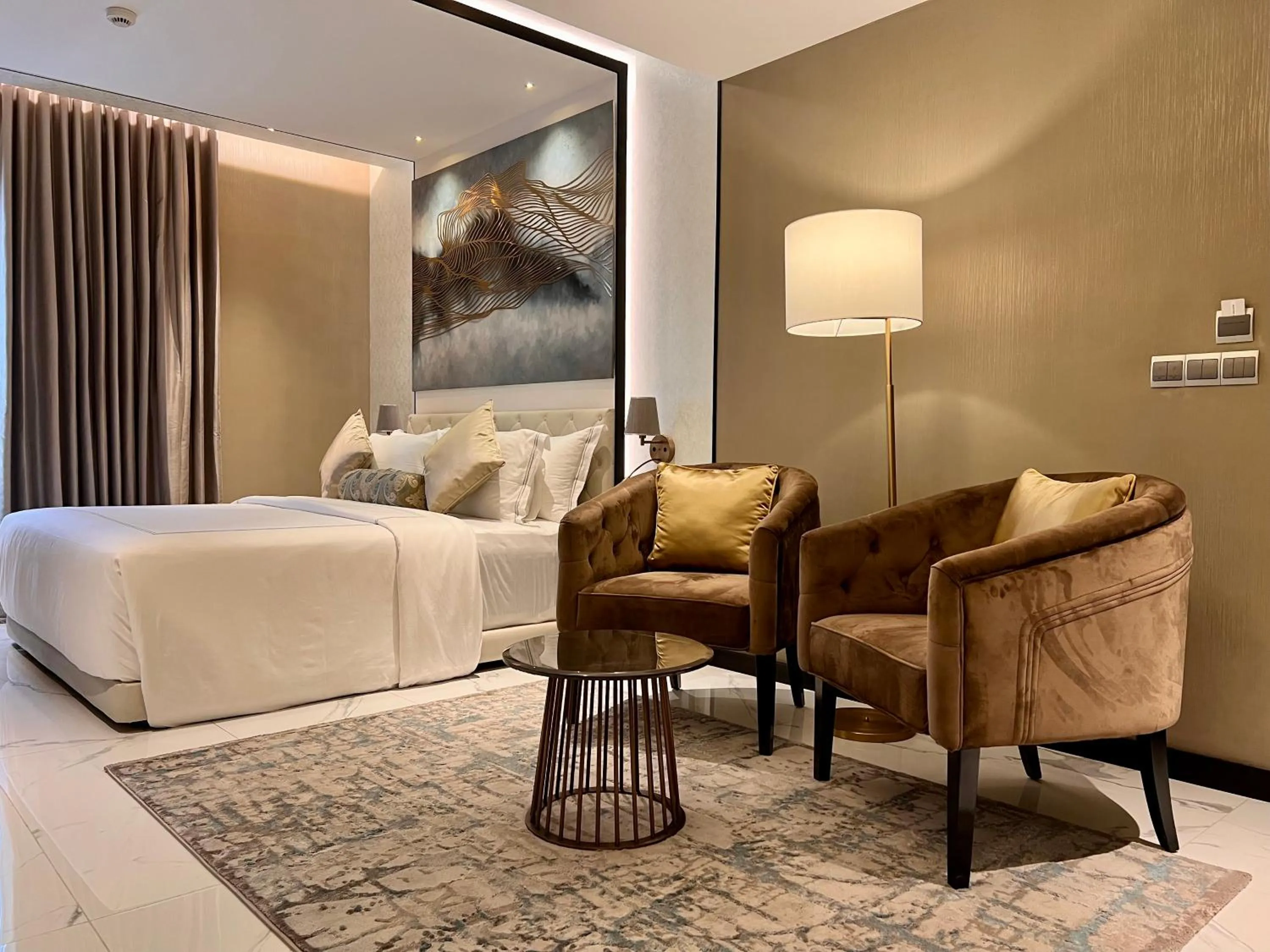 Bed in Zest Metropole