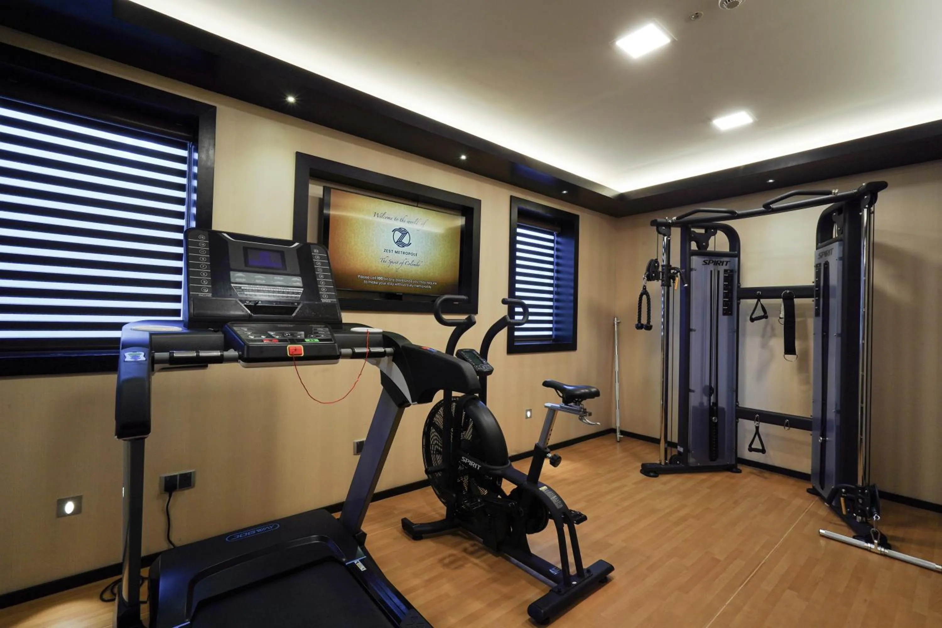 Fitness centre/facilities in Zest Metropole