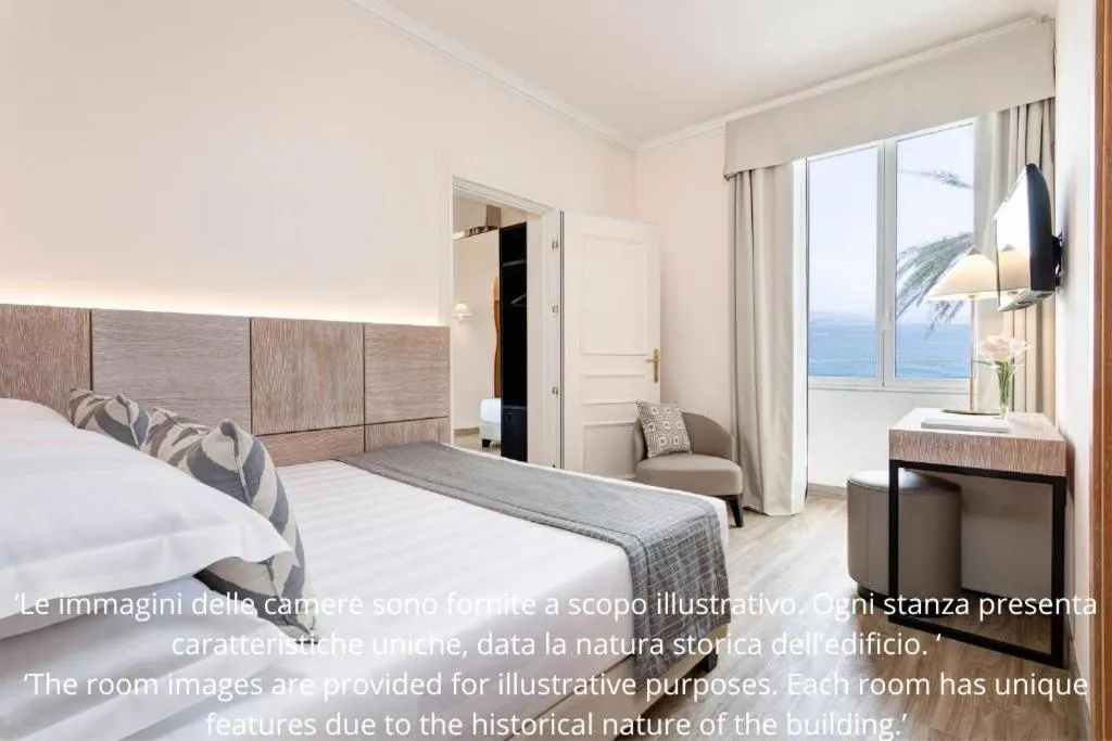 Bed in Grand Hotel Arenzano