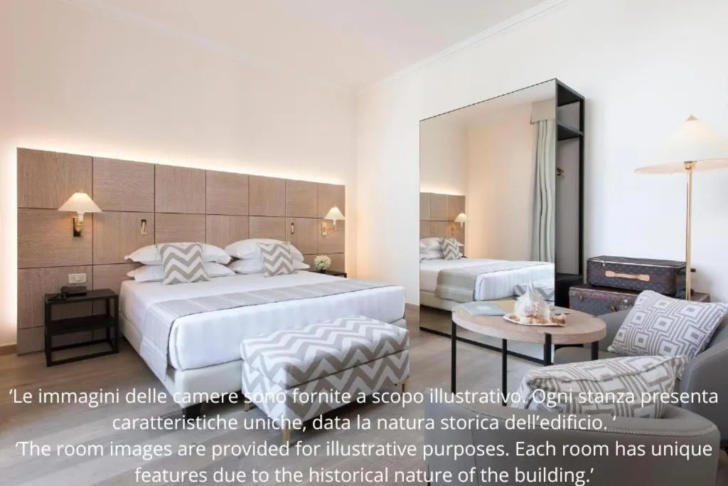 Bed in Grand Hotel Arenzano