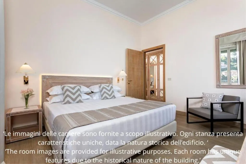 Bed in Grand Hotel Arenzano