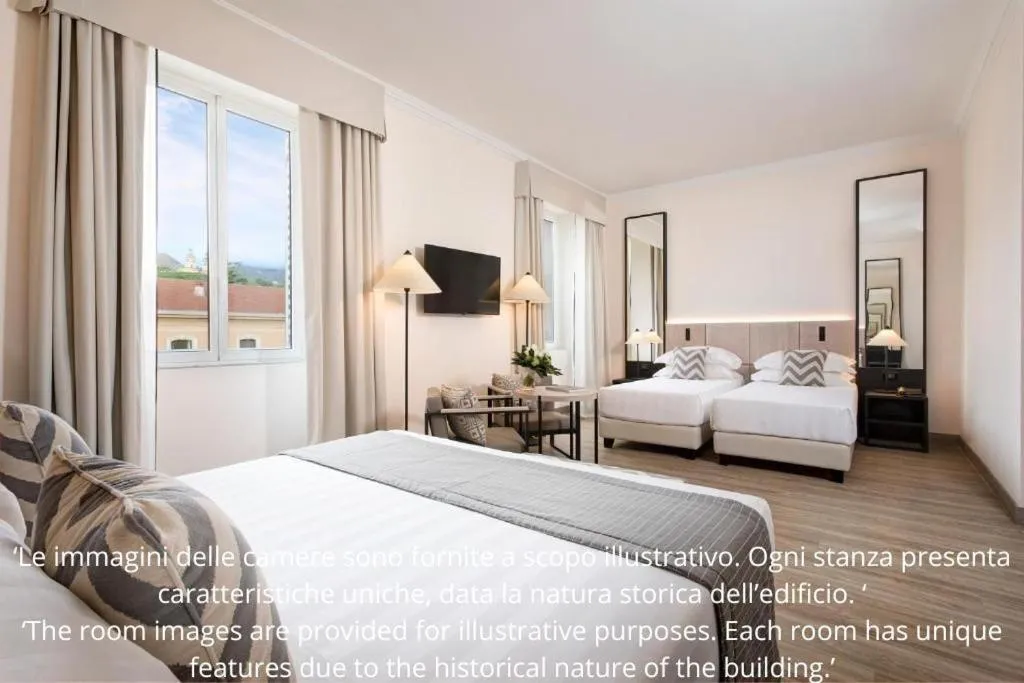 Bed in Grand Hotel Arenzano