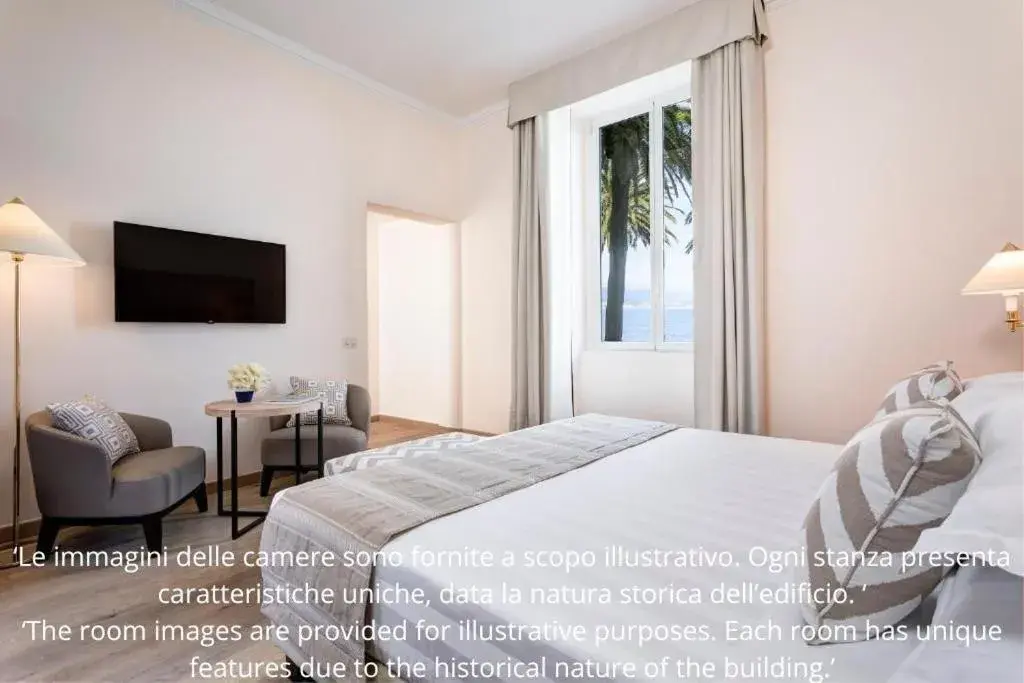 Superior Double or Twin Room with Sea View in Grand Hotel Arenzano Superior Double or Twin Room with Sea View in Grand Hotel Arenzano
