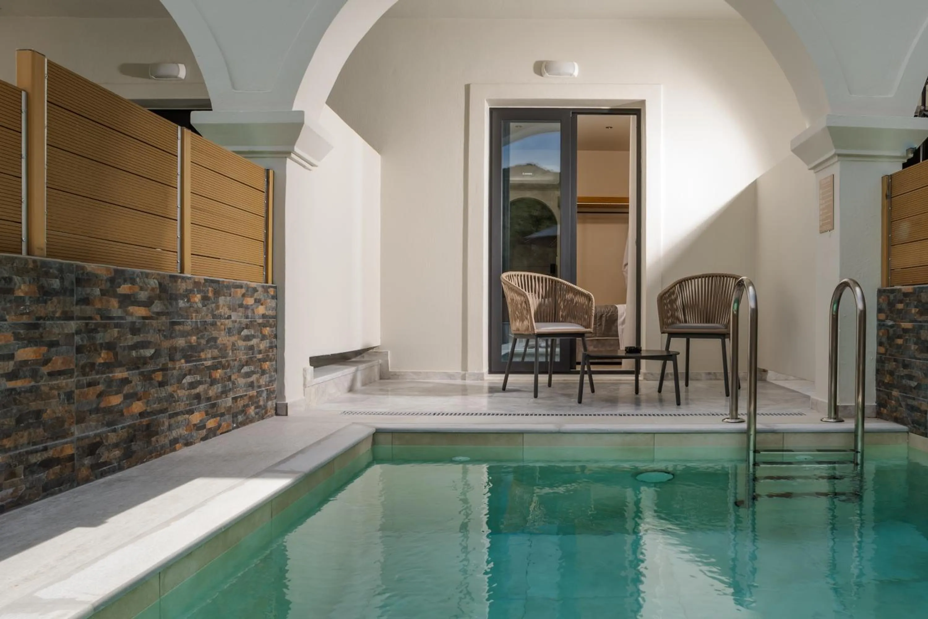 Swimming pool in Nikon Boutique Hotel