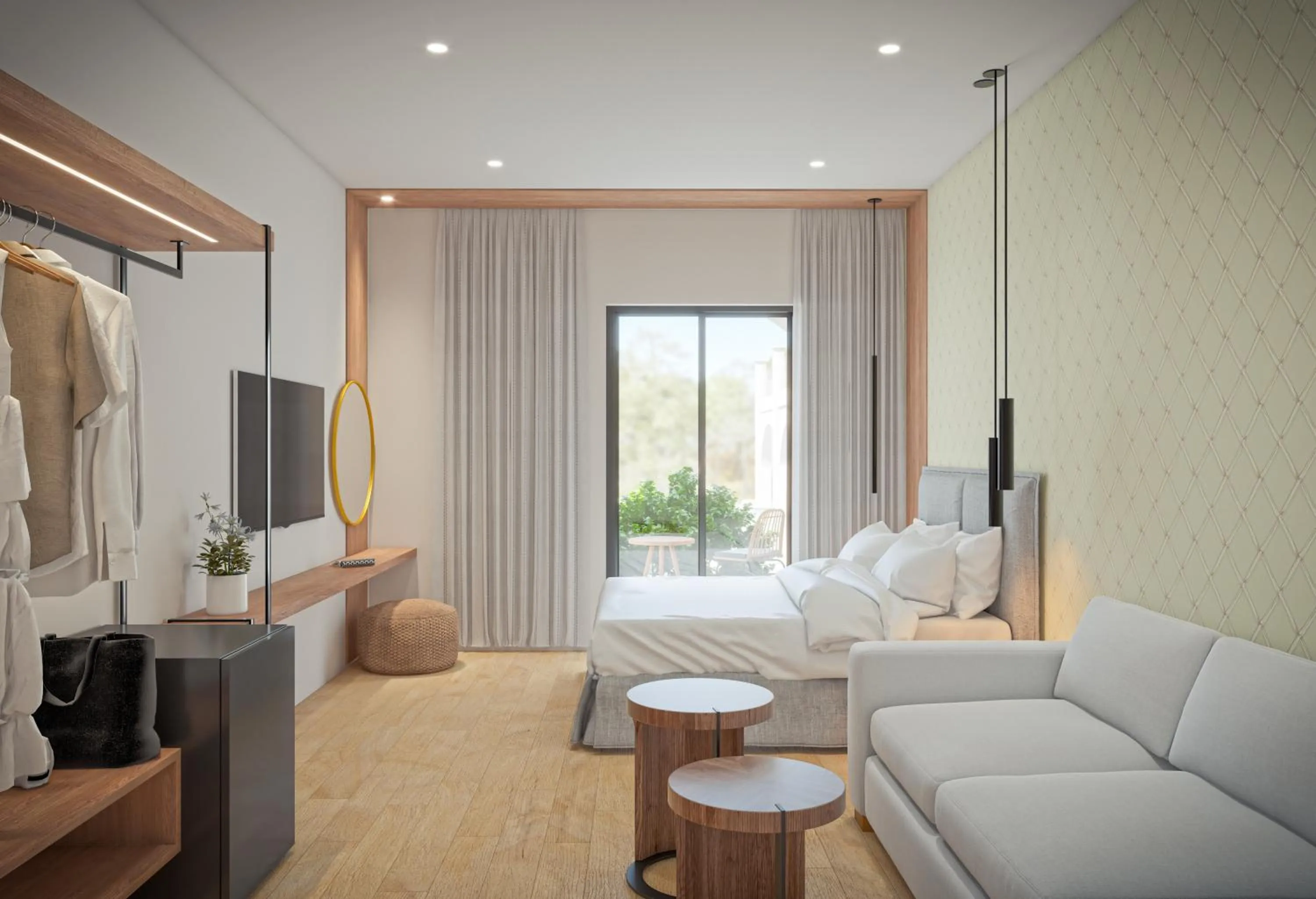 Bedroom, Bed in Nikon Boutique Hotel