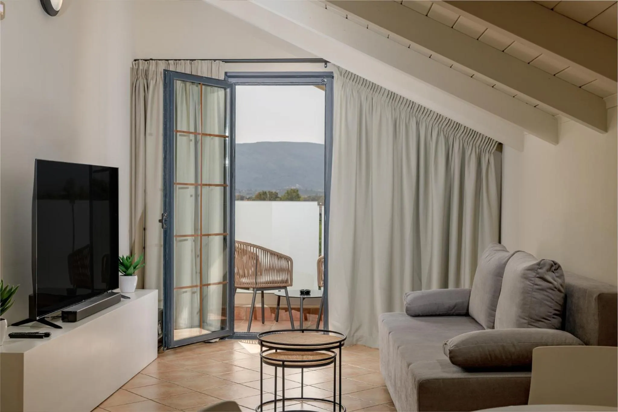 Seating area in Nikon Boutique Hotel