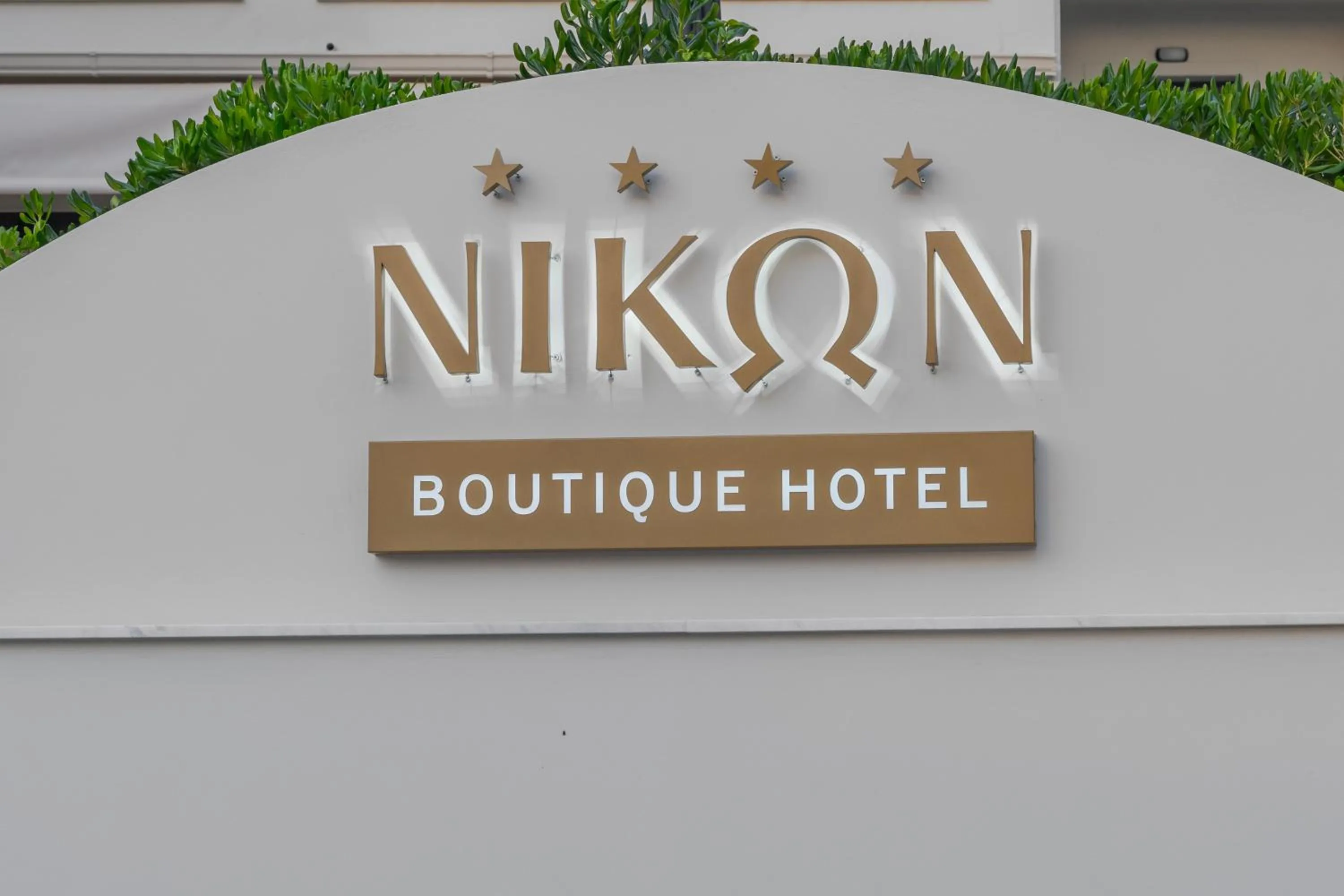 Logo/Certificate/Sign in Nikon Boutique Hotel