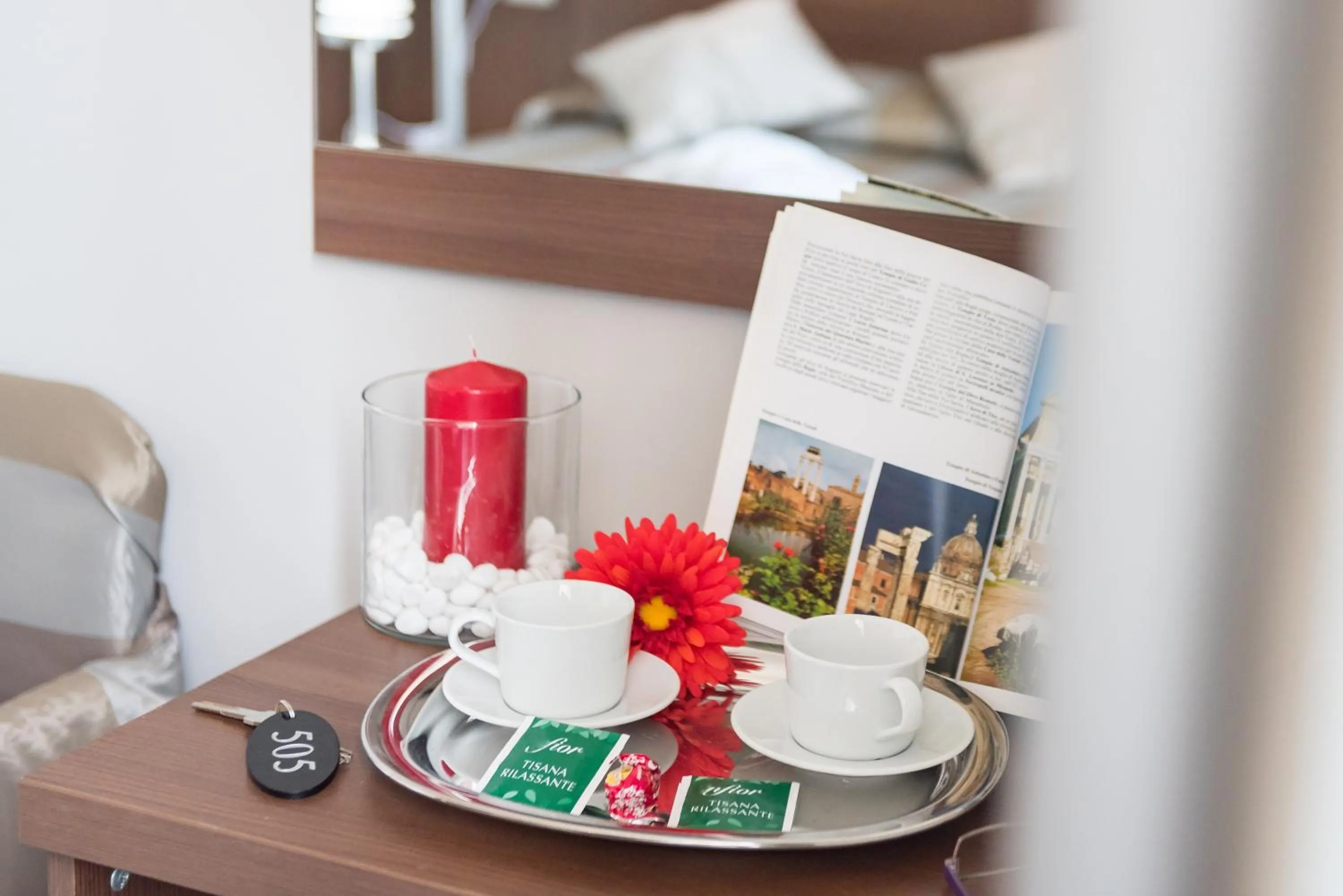 Decorative detail, Bed in Sweet Holidays In Rome