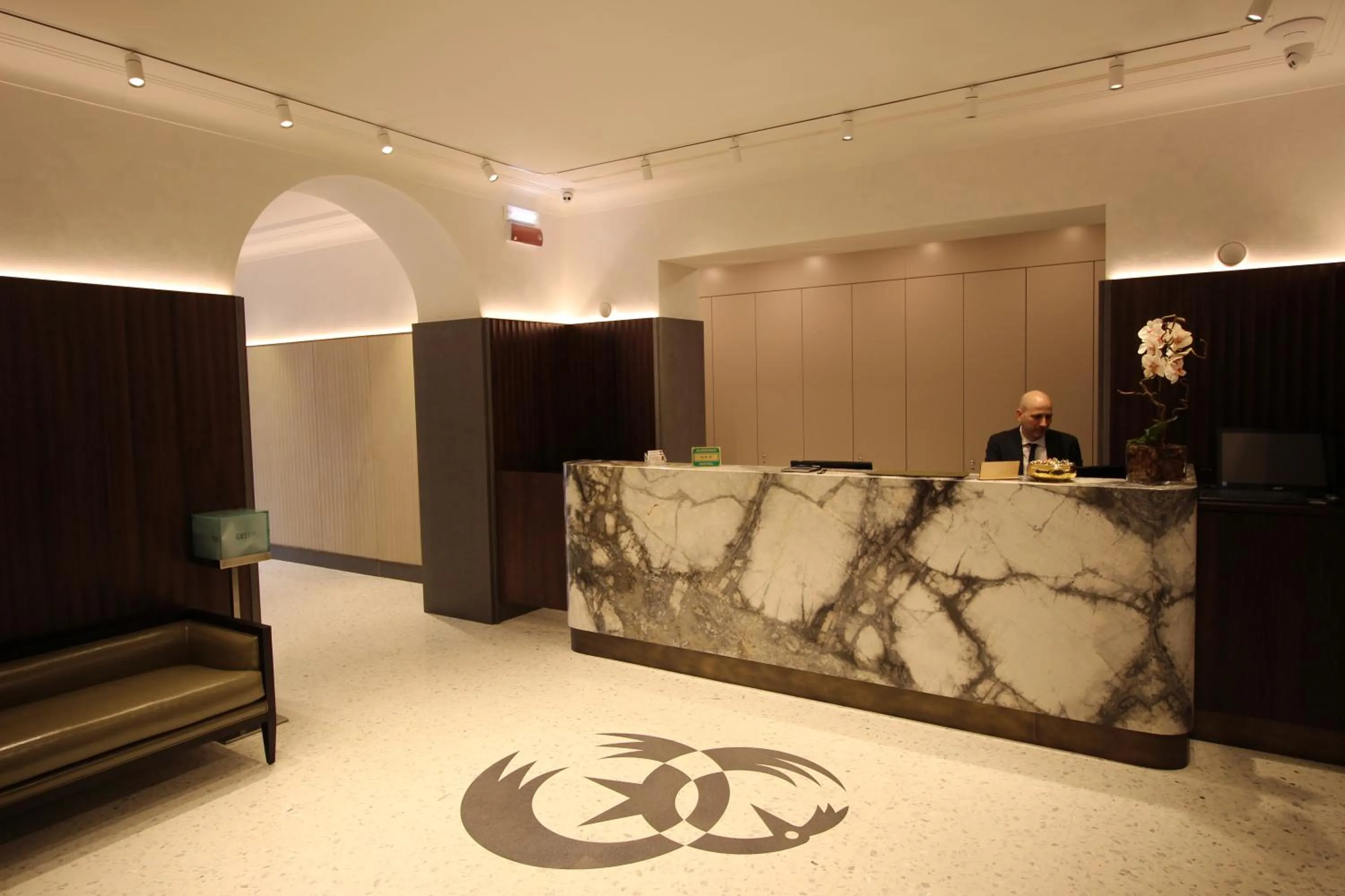 Lobby or reception in Hotel Fenice