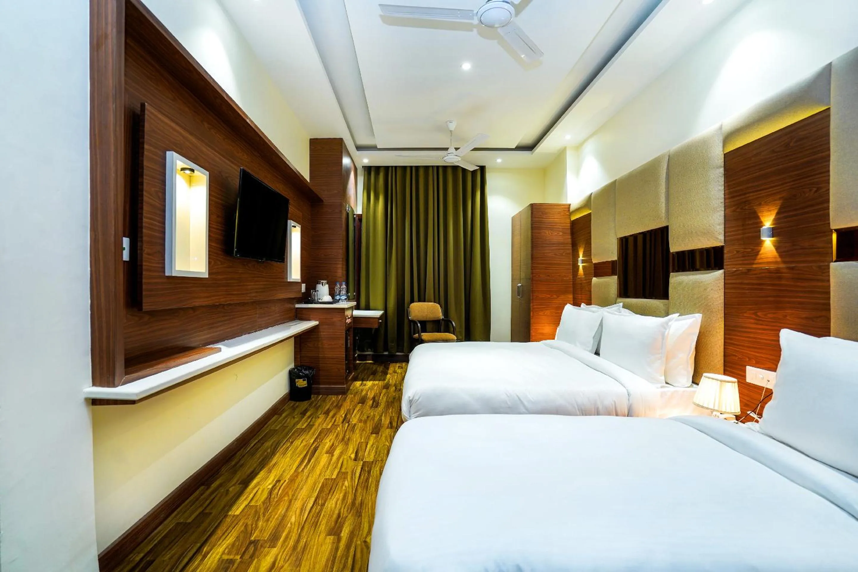 Photo of the whole room, Bed in Hotel Aura Grand By Levelup Hotels