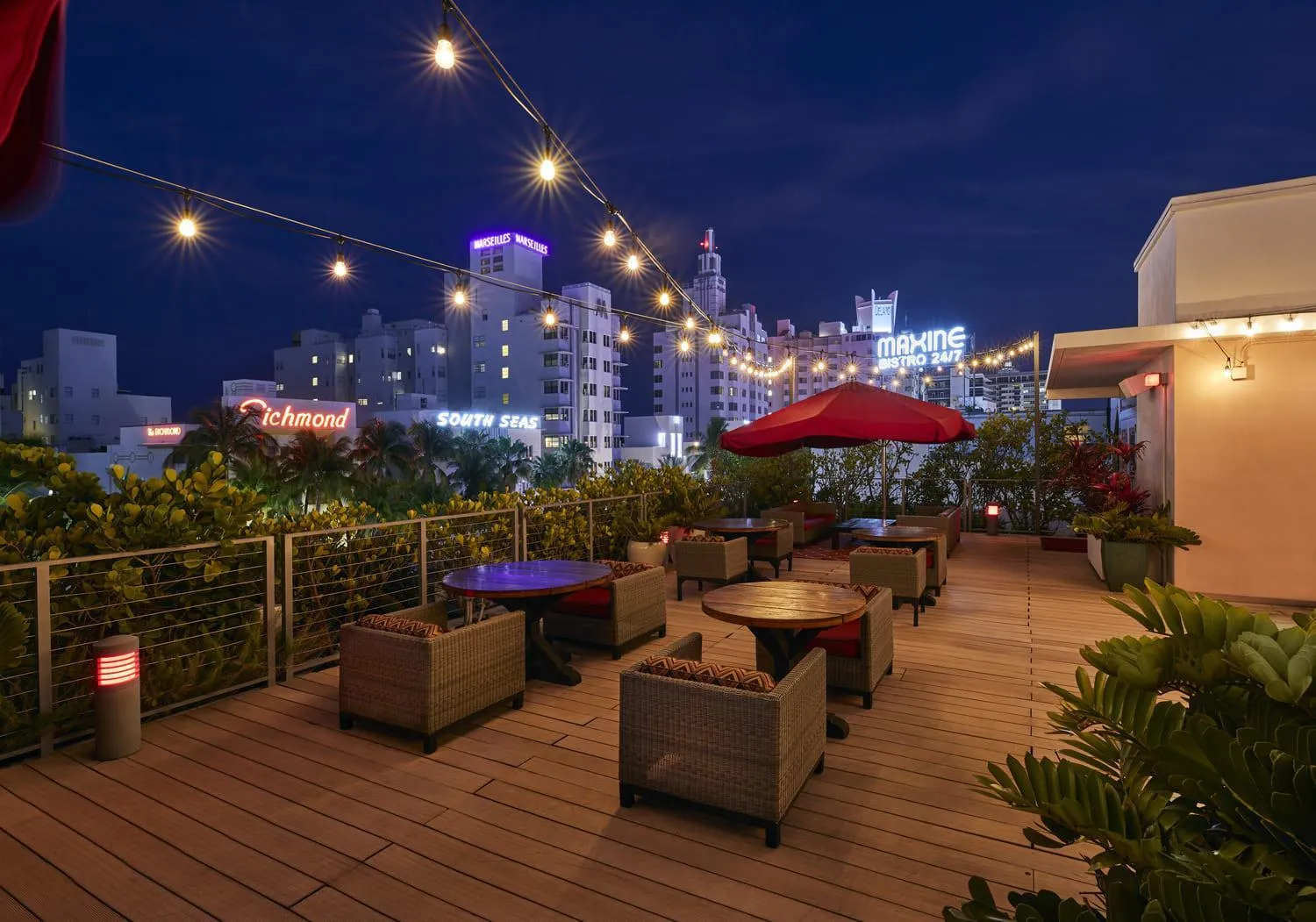 Balcony/Terrace in Uma House by Yurbban South Beach