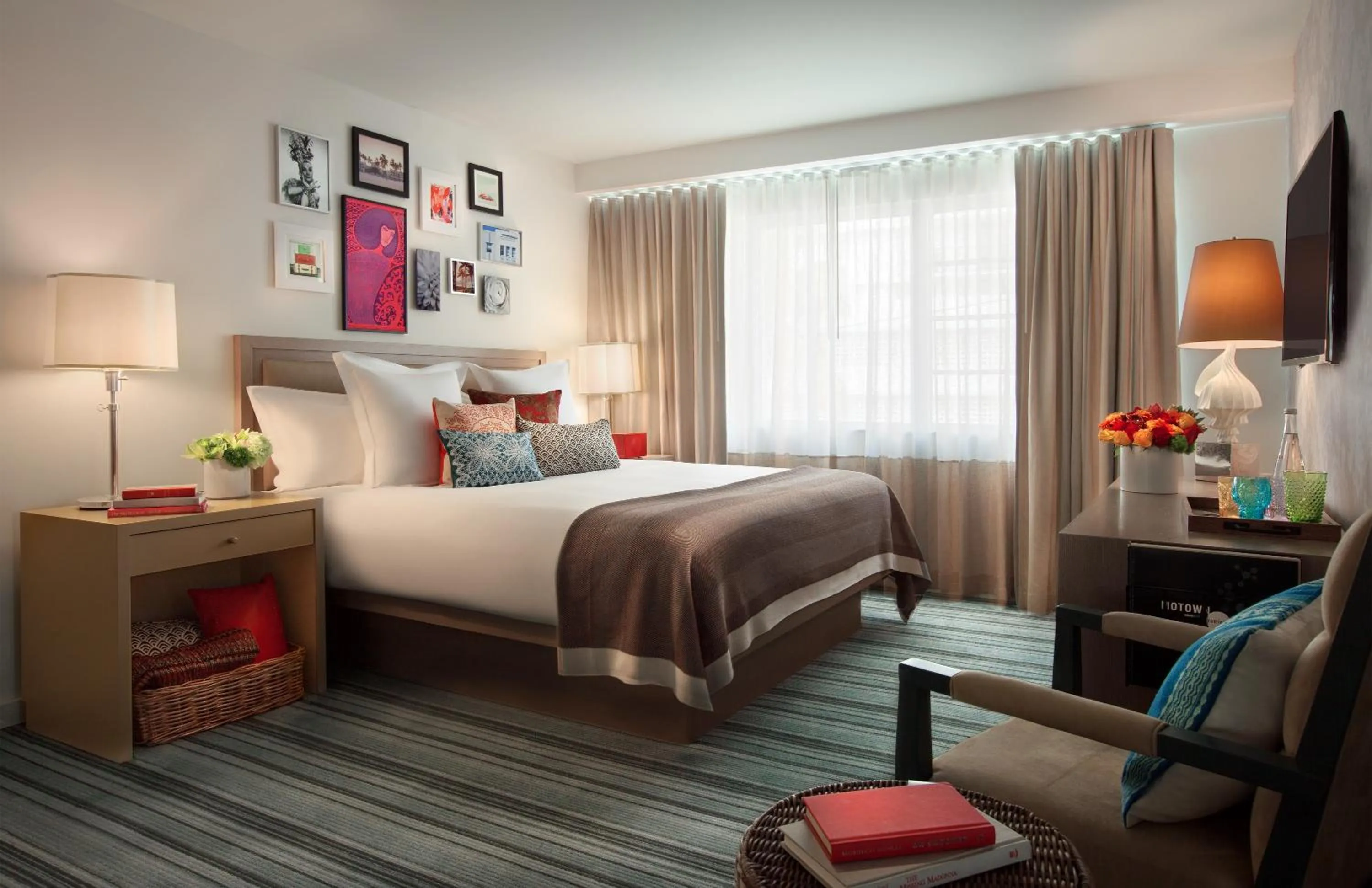 Bedroom, Bed in Uma House by Yurbban South Beach