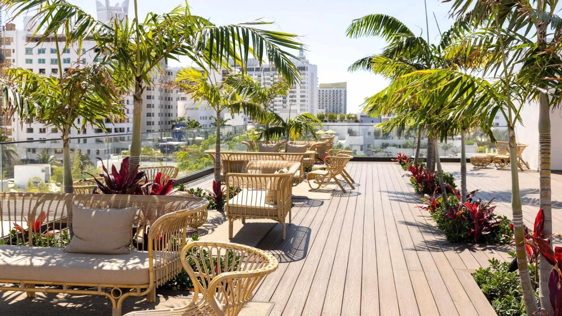 Balcony/Terrace in Uma House by Yurbban South Beach