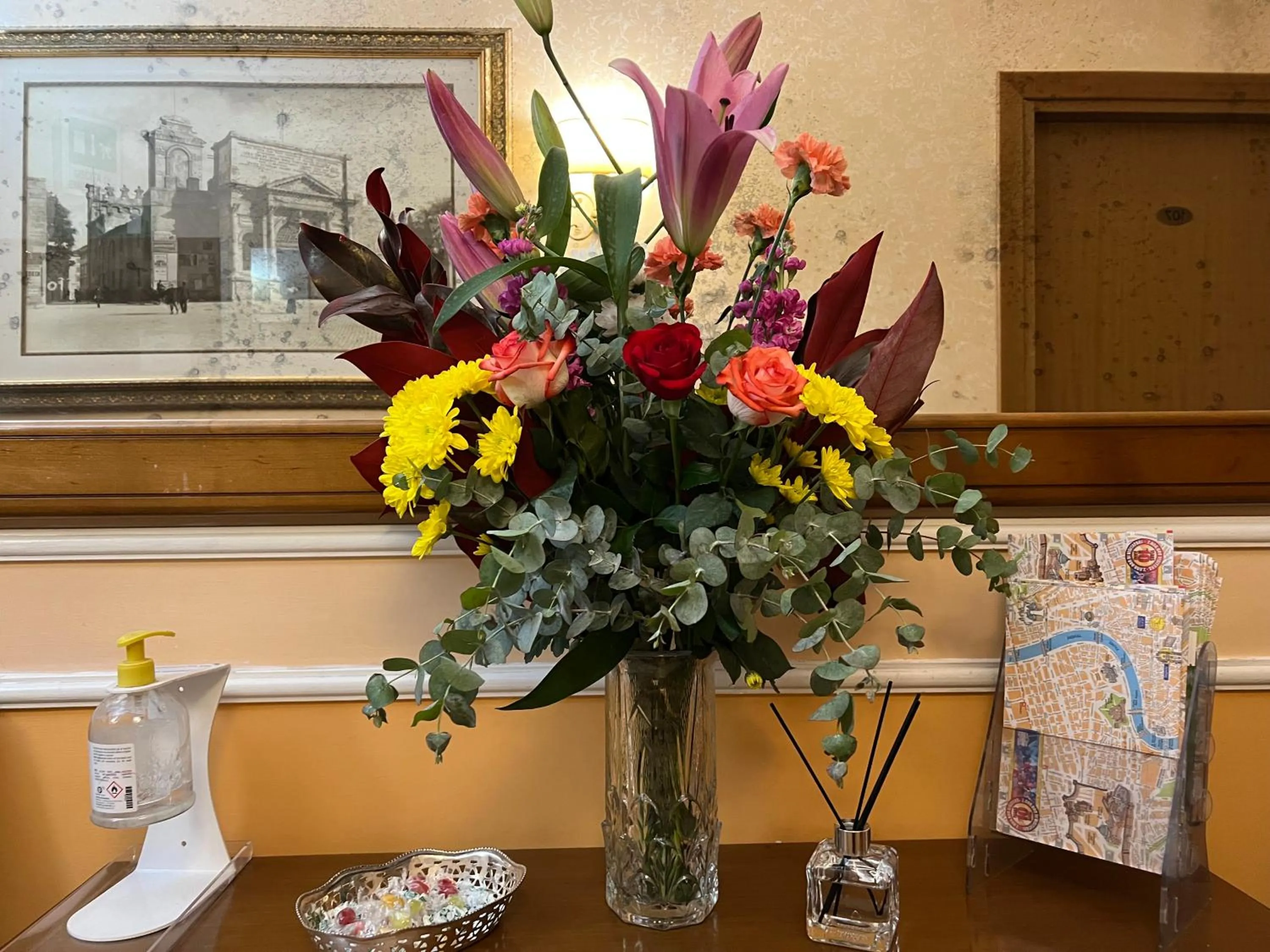 Decorative detail in Baltik Guesthouse