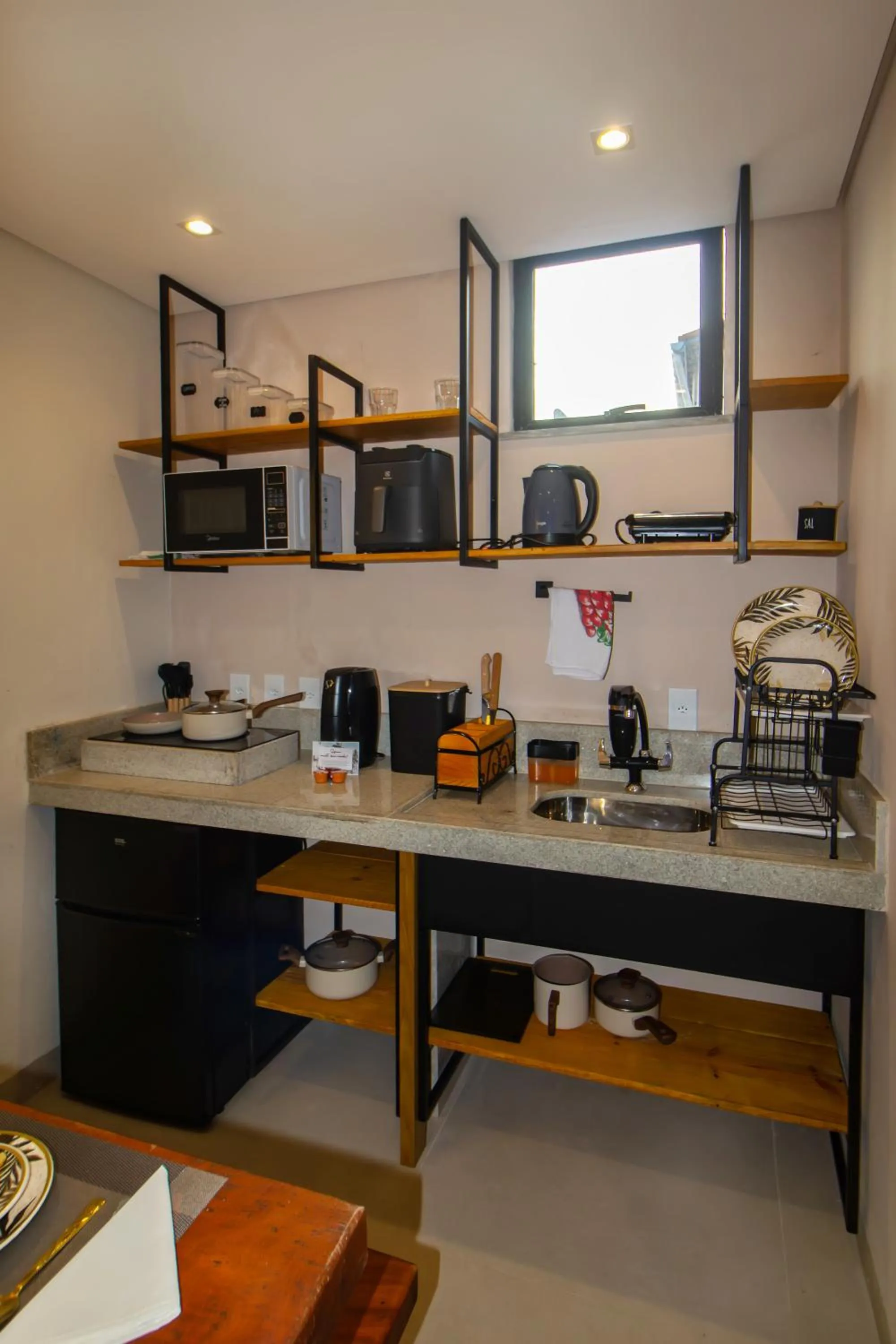 Kitchen or kitchenette in Terra Bella Pousada