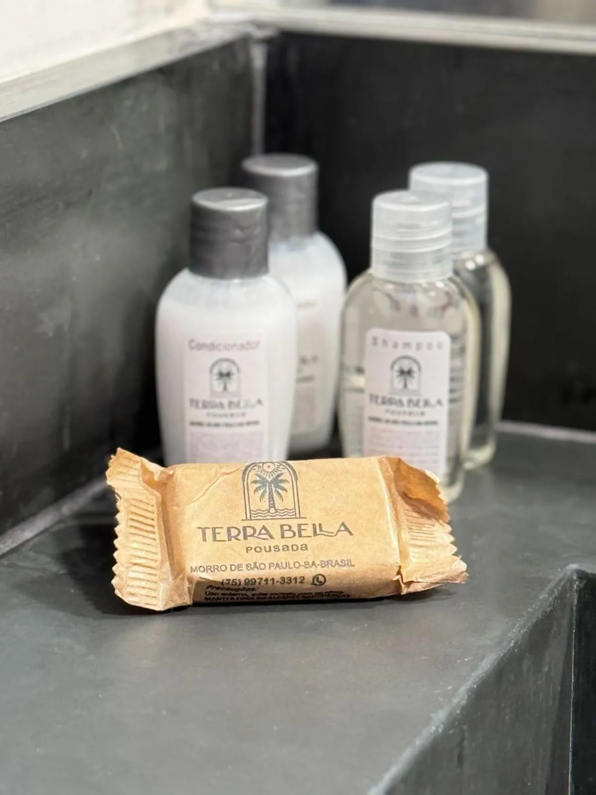 Bathroom in Terra Bella Pousada