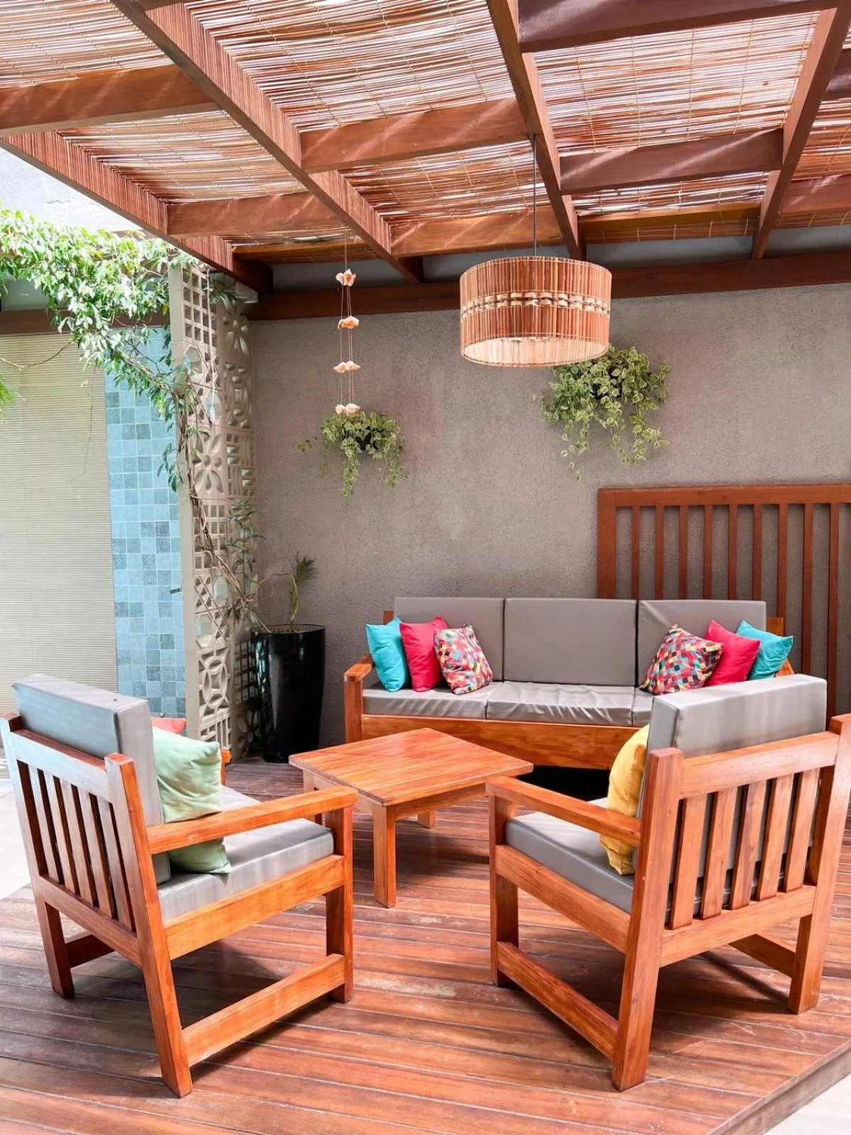 Lobby or reception in Terra Bella Pousada