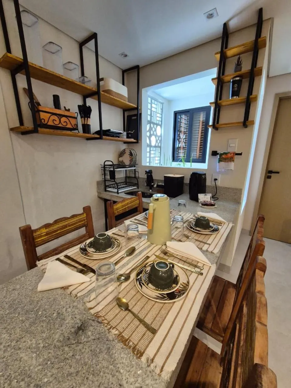 Kitchen or kitchenette in Terra Bella Pousada