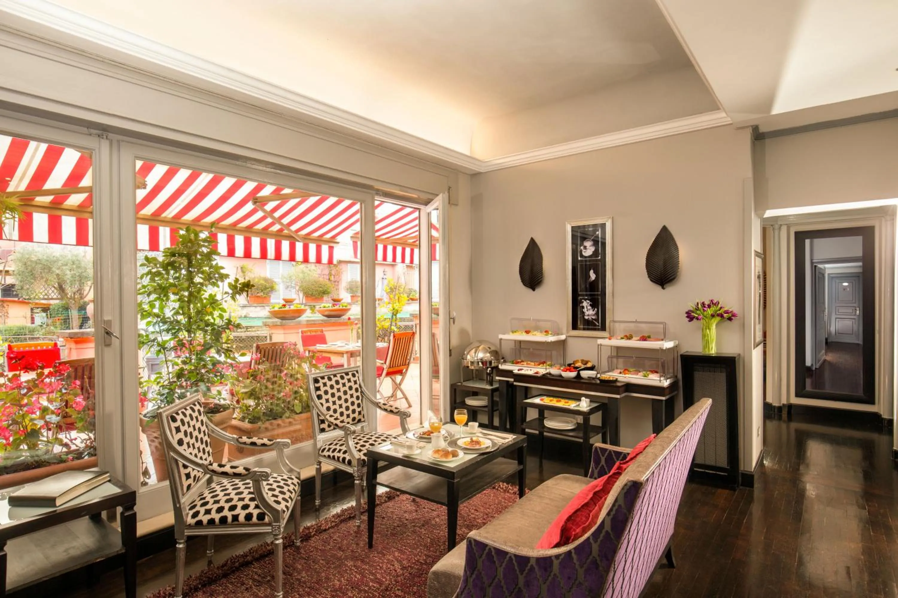 Balcony/Terrace in The Inn at the Spanish Steps Luxury Collection - The Inn at the Spanish Steps