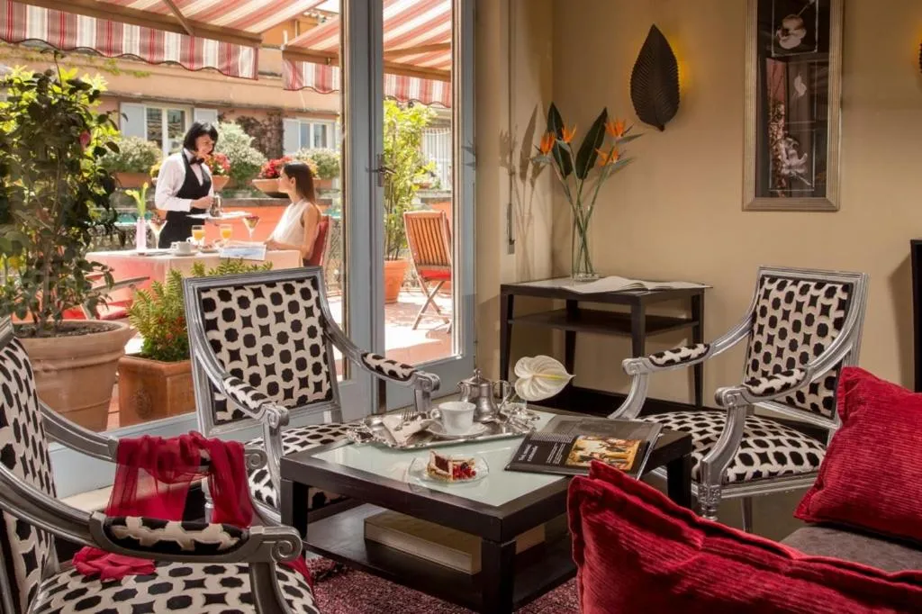 Balcony/Terrace in The Inn at the Spanish Steps Luxury Collection - The Inn at the Spanish Steps