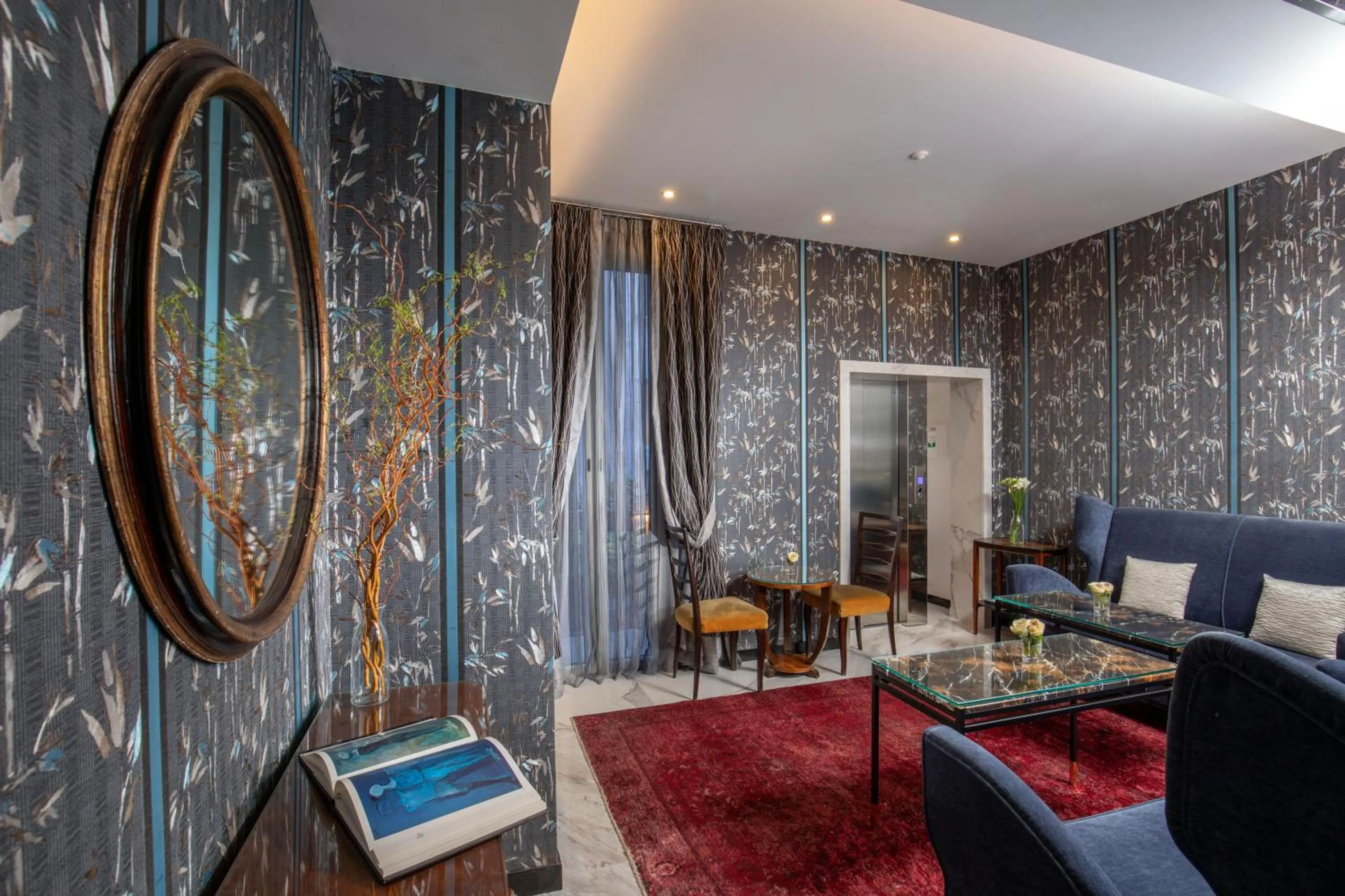 Decorative detail in The Inn at the Spanish Steps Luxury Collection - The Inn at the Spanish Steps