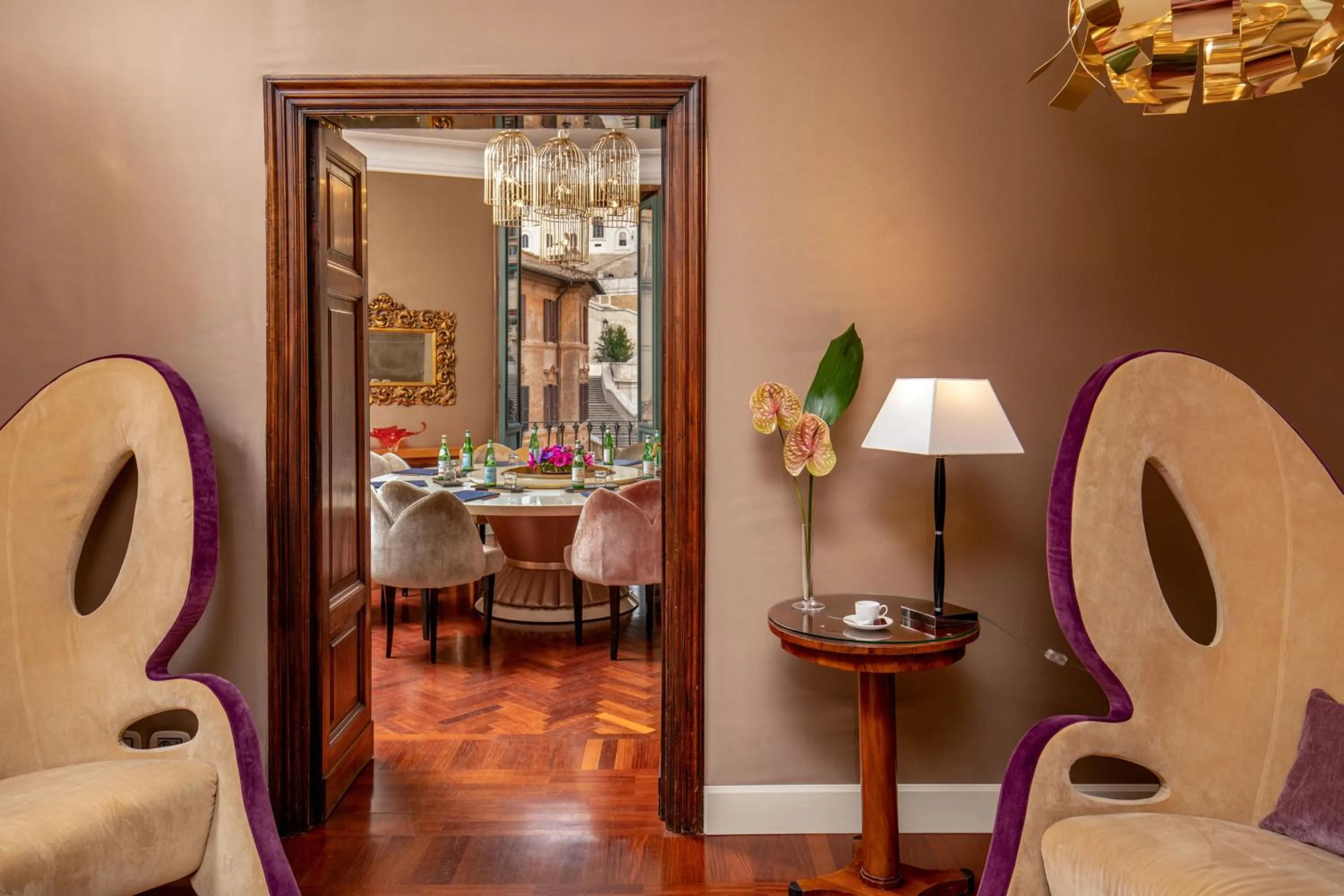 Seating area in The Inn at the Spanish Steps Luxury Collection - The Inn at the Spanish Steps