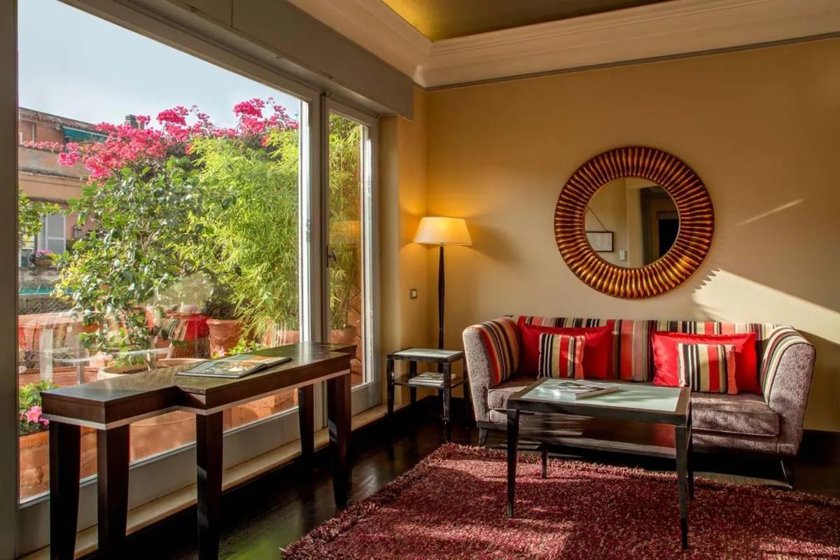 Living room in The Inn at the Spanish Steps Luxury Collection - The Inn at the Spanish Steps