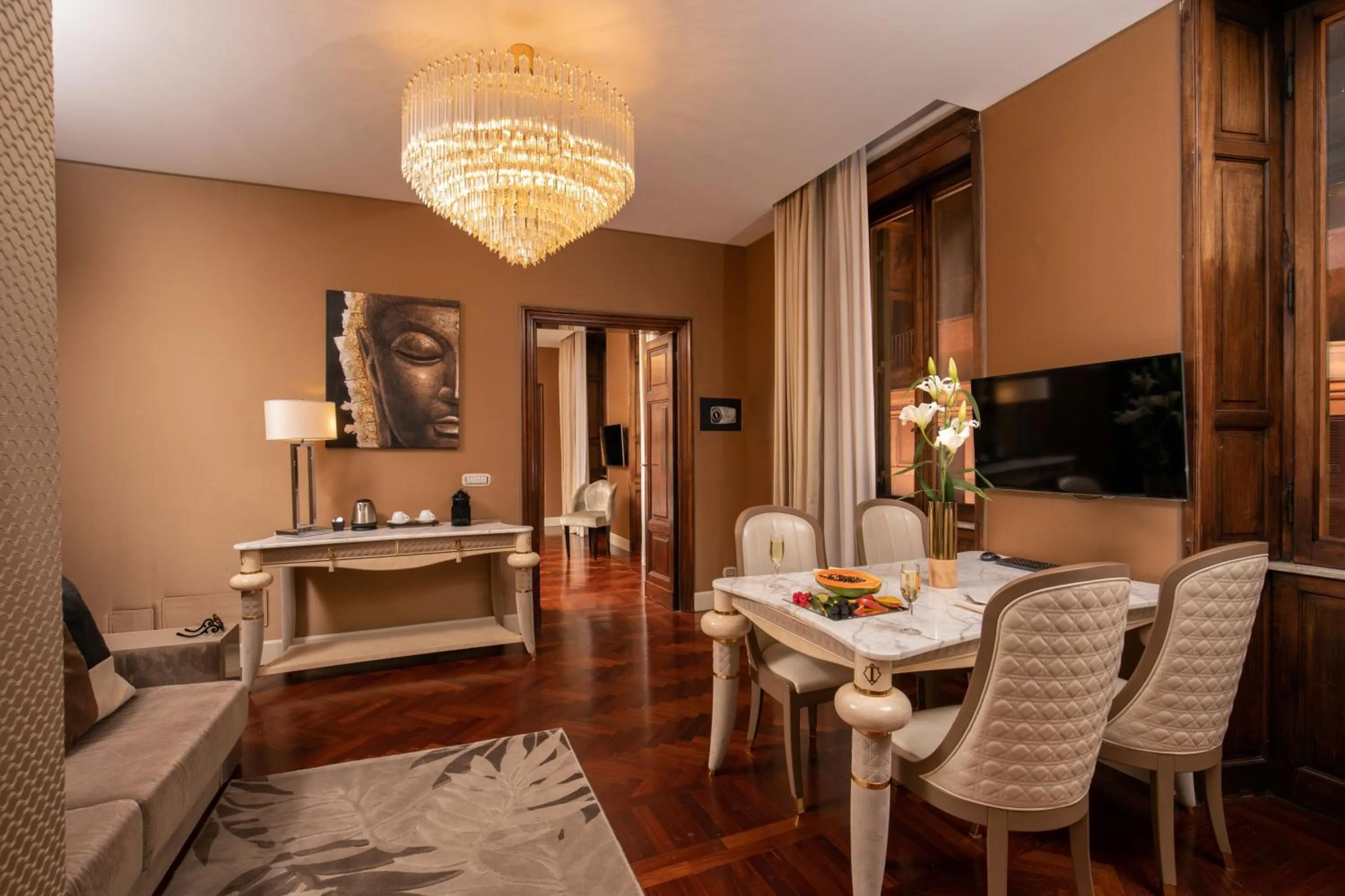 Living room in The Inn at the Spanish Steps Luxury Collection - The Inn at the Spanish Steps