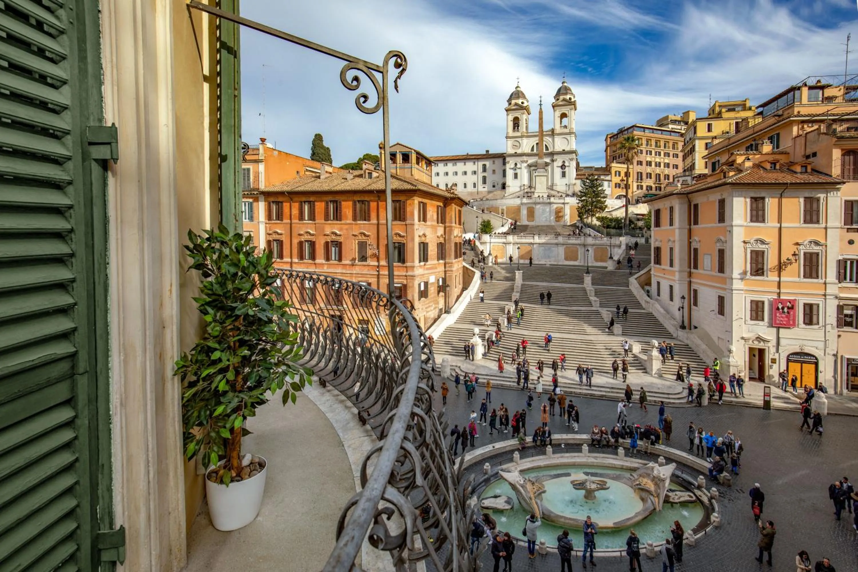 City view in The Inn at the Spanish Steps Luxury Collection - The Inn at the Spanish Steps