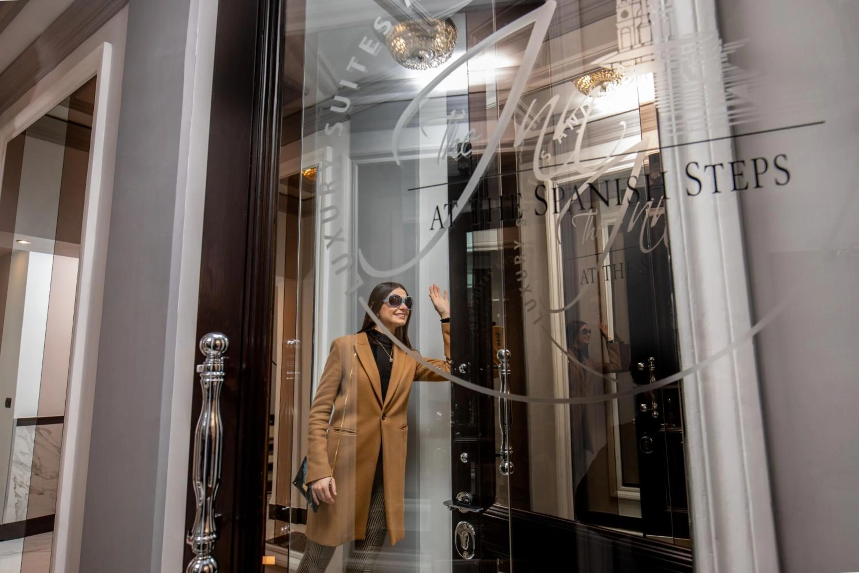 Decorative detail in The Inn at the Spanish Steps Luxury Collection - The Inn at the Spanish Steps