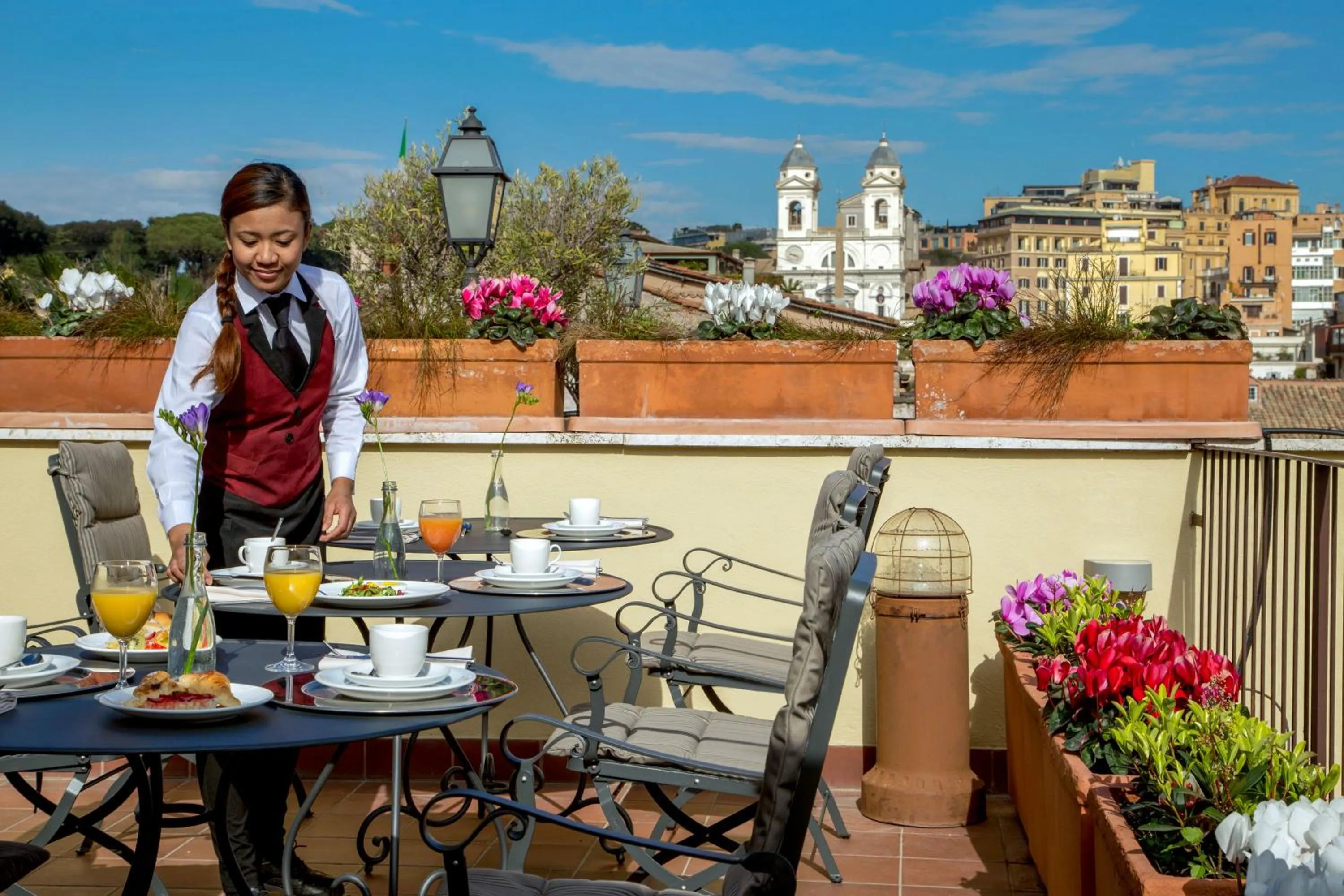 Balcony/Terrace in The Inn at the Spanish Steps Luxury Collection - The Inn at the Spanish Steps