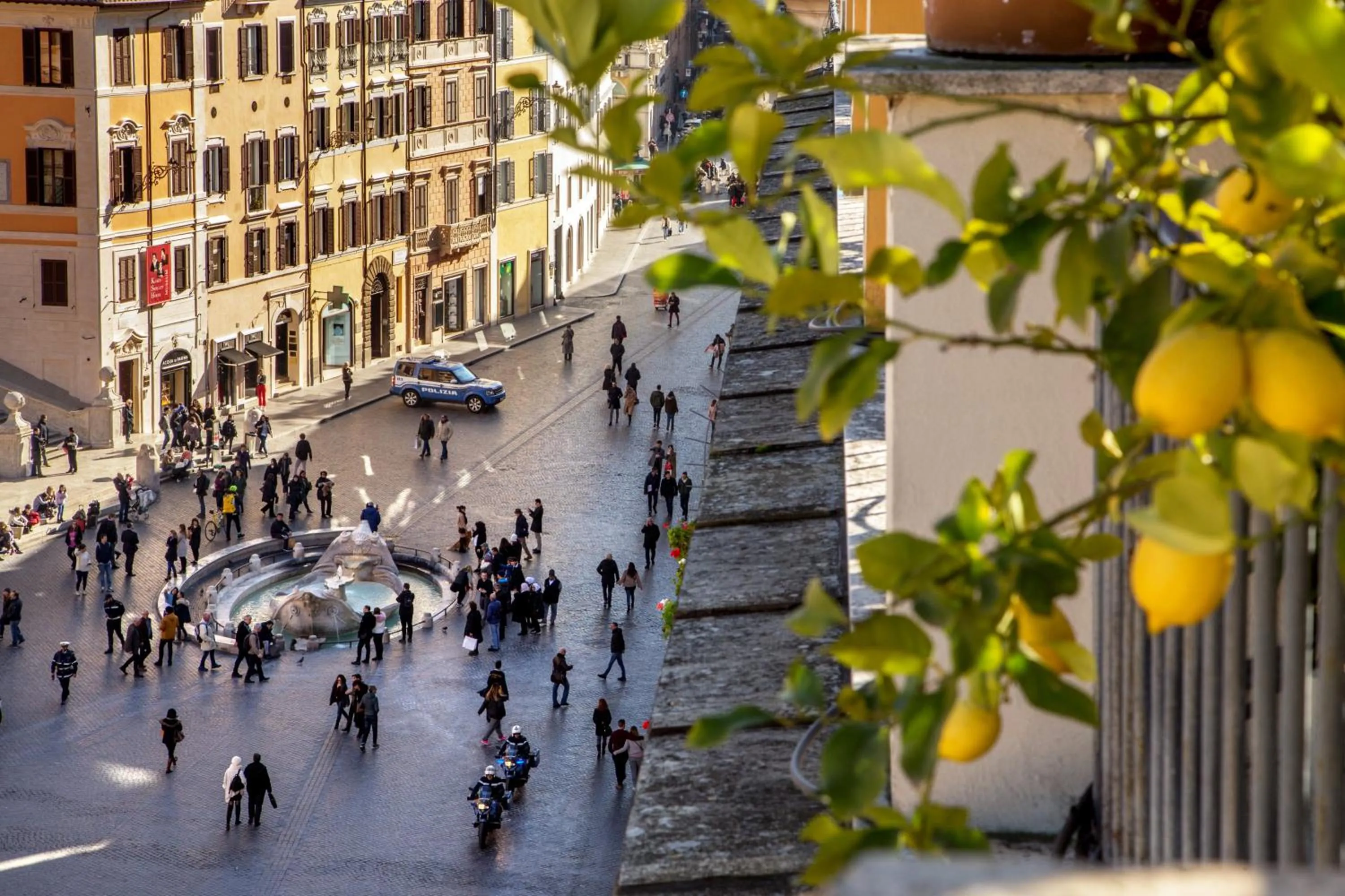 City view in The Inn at the Spanish Steps Luxury Collection - The Inn at the Spanish Steps