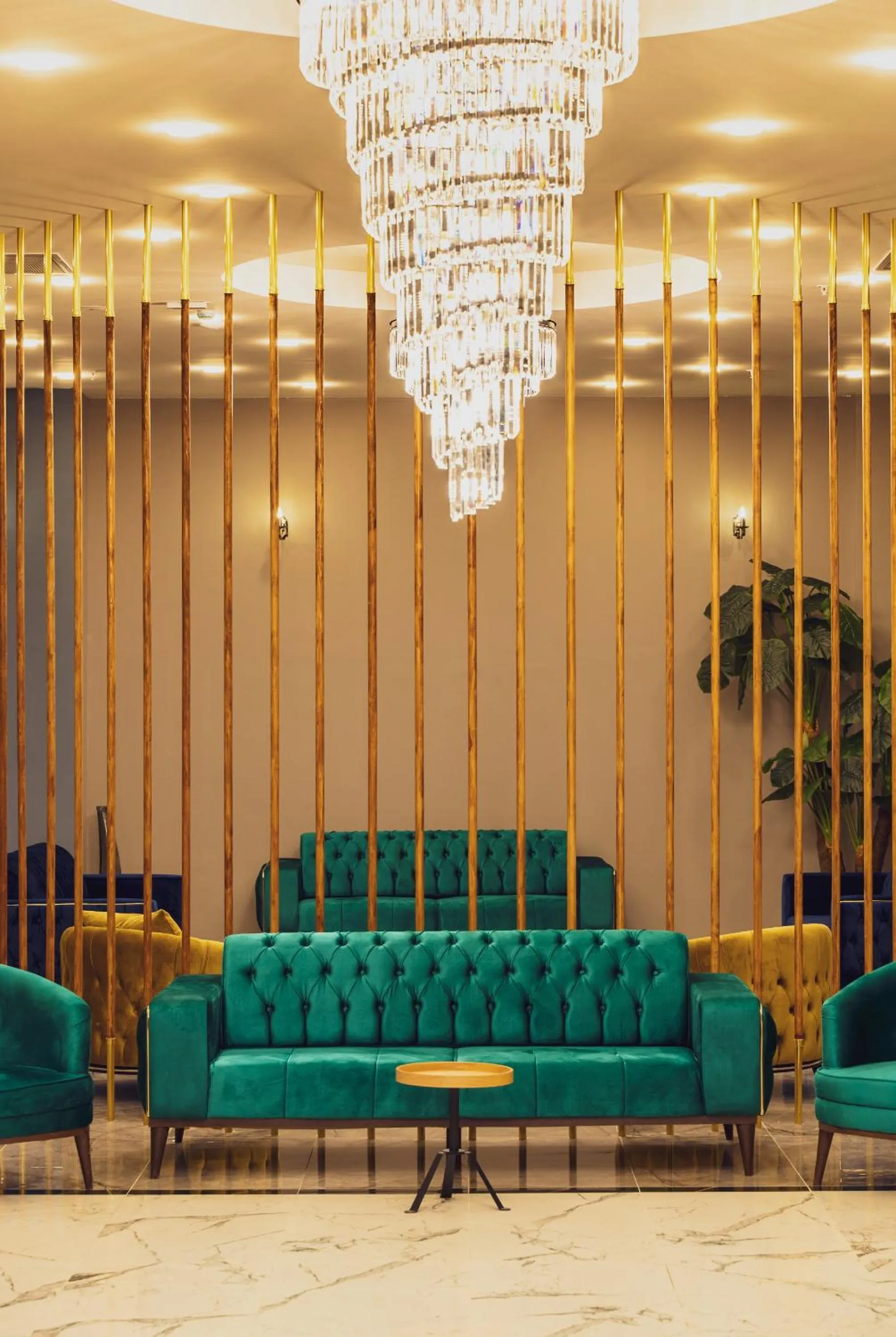 Lobby or reception in Hotel Residence Plaza