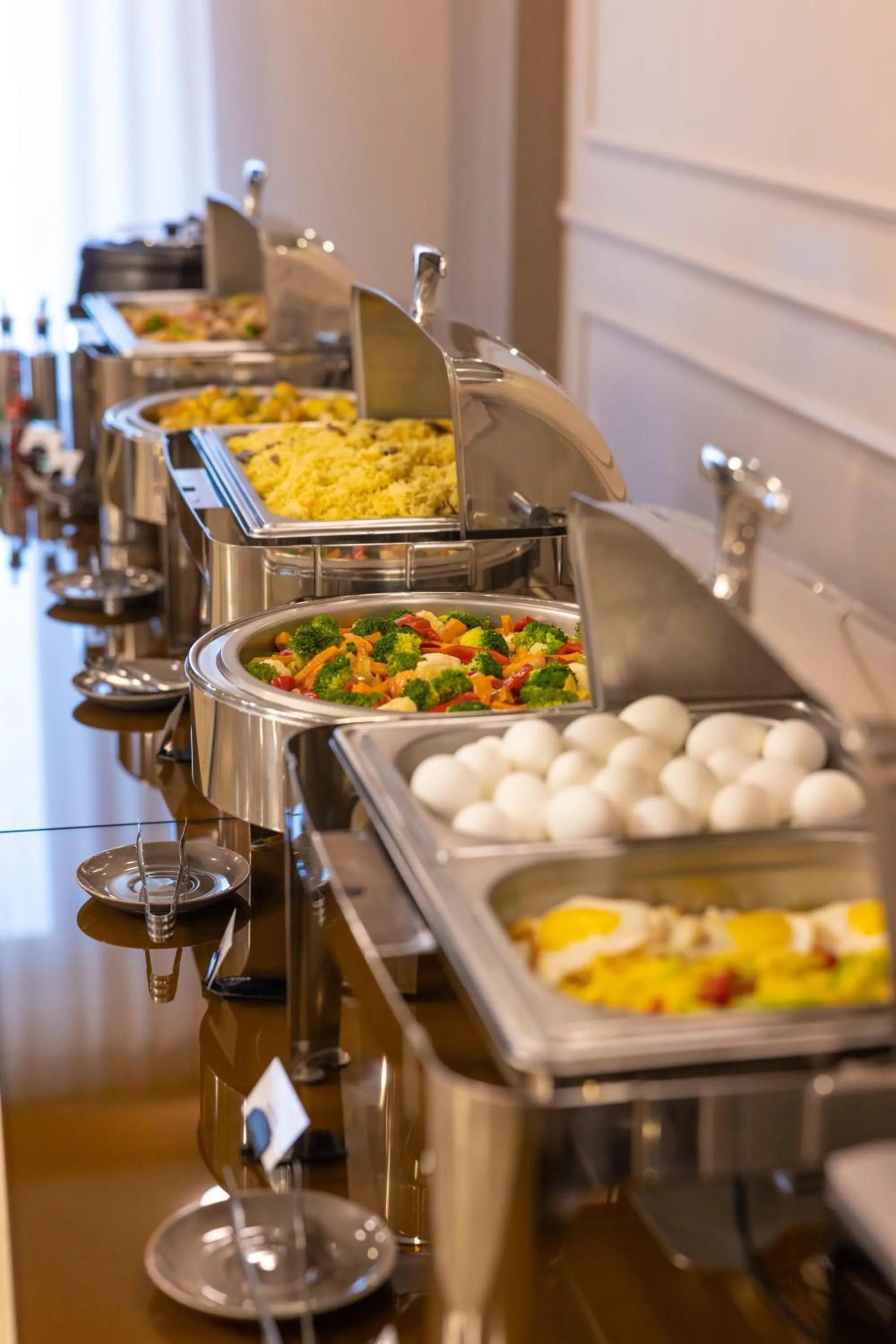 Breakfast in Hotel Residence Plaza