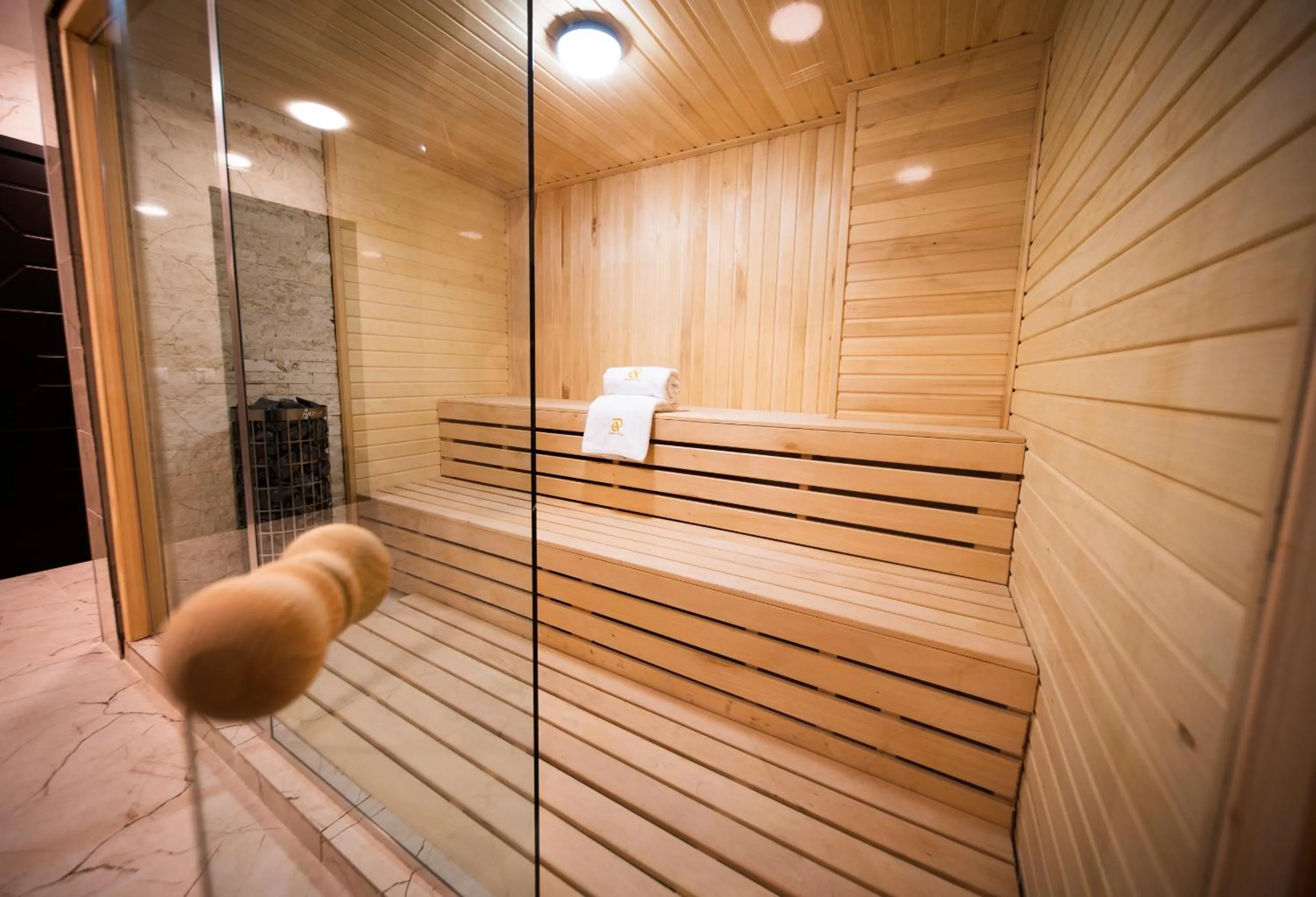 Sauna in Hotel Residence Plaza