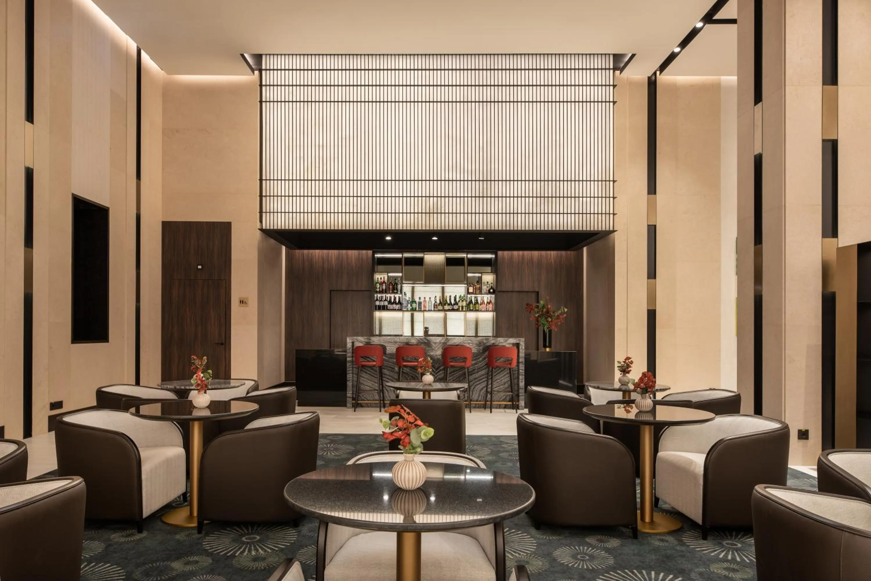 Lounge or bar in Eurostars Ambassador