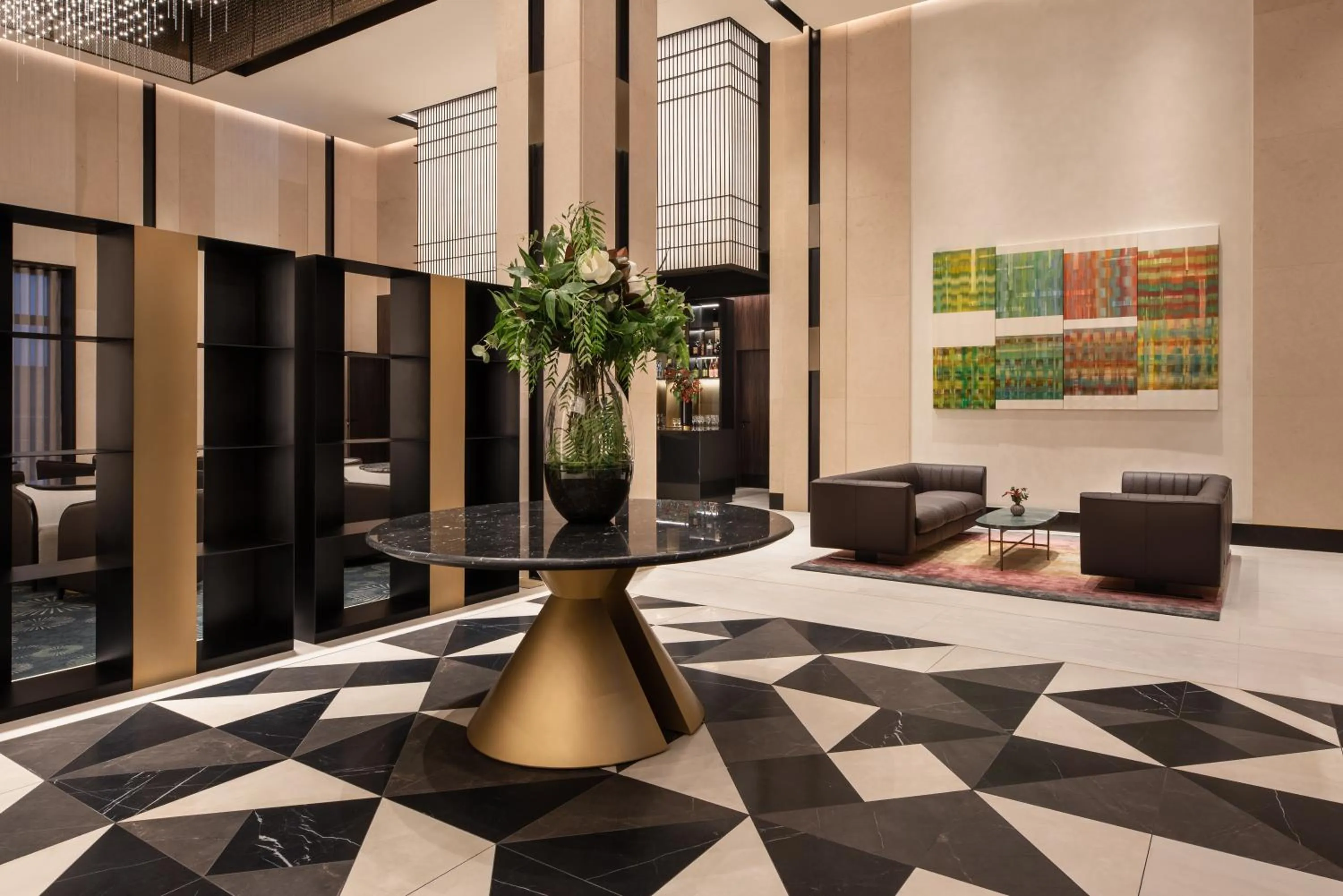 Lobby or reception in Eurostars Ambassador