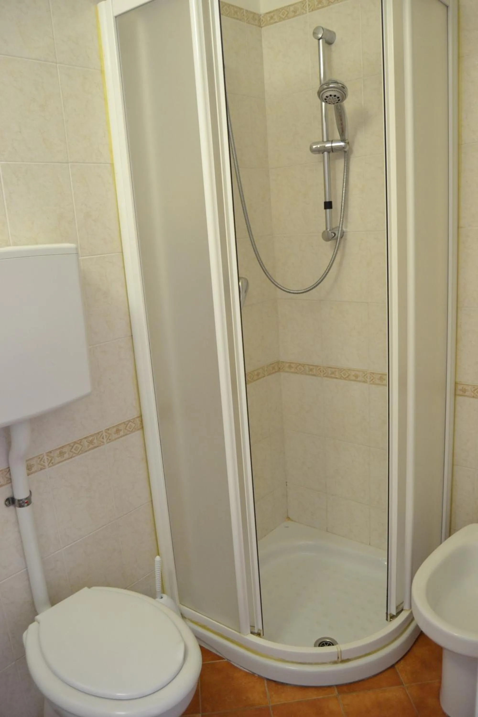 Shower in Hotel Apis