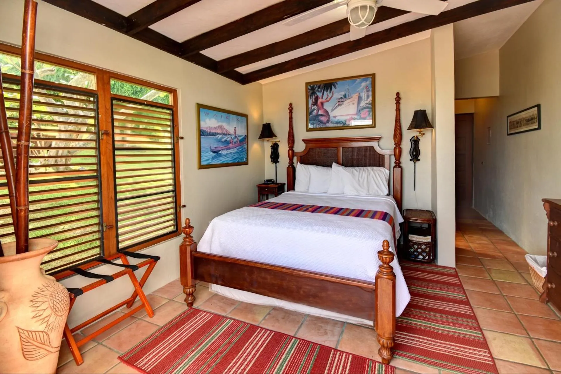 Bed in Hacienda Tamarindo