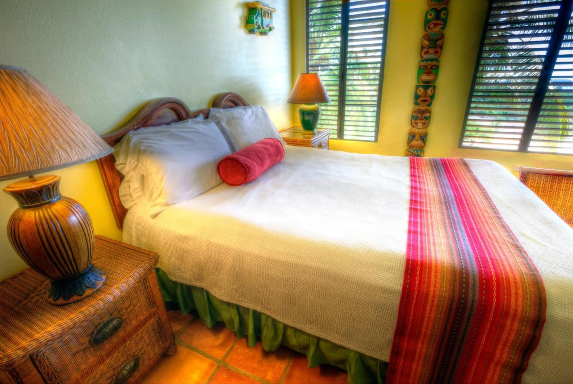 Bed in Hacienda Tamarindo