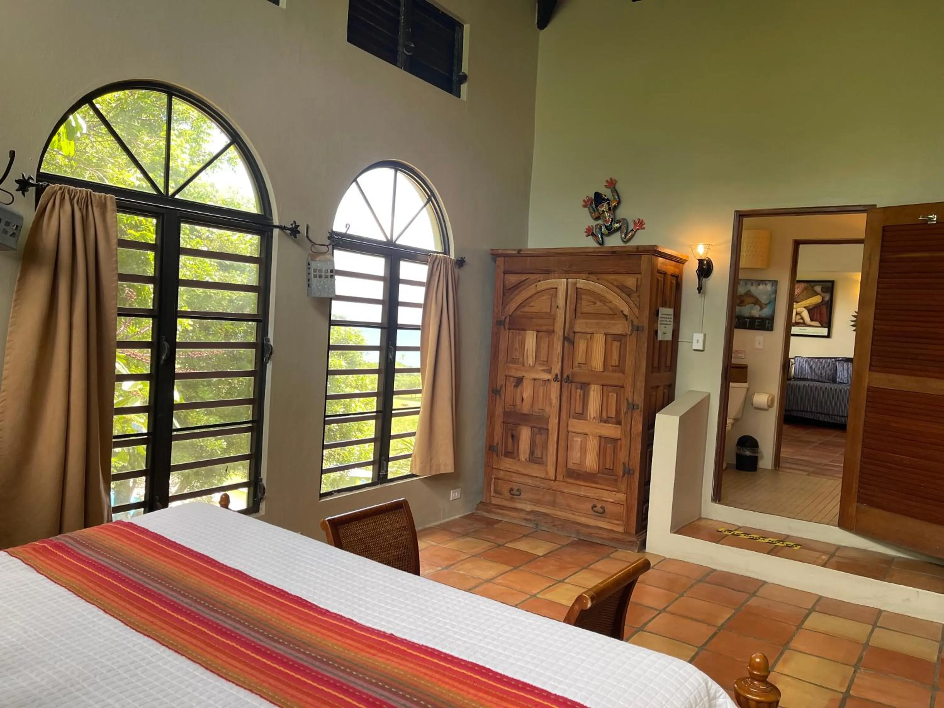 Bed in Hacienda Tamarindo