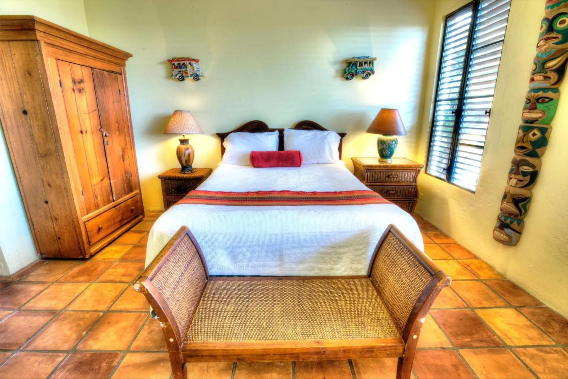 Bed in Hacienda Tamarindo