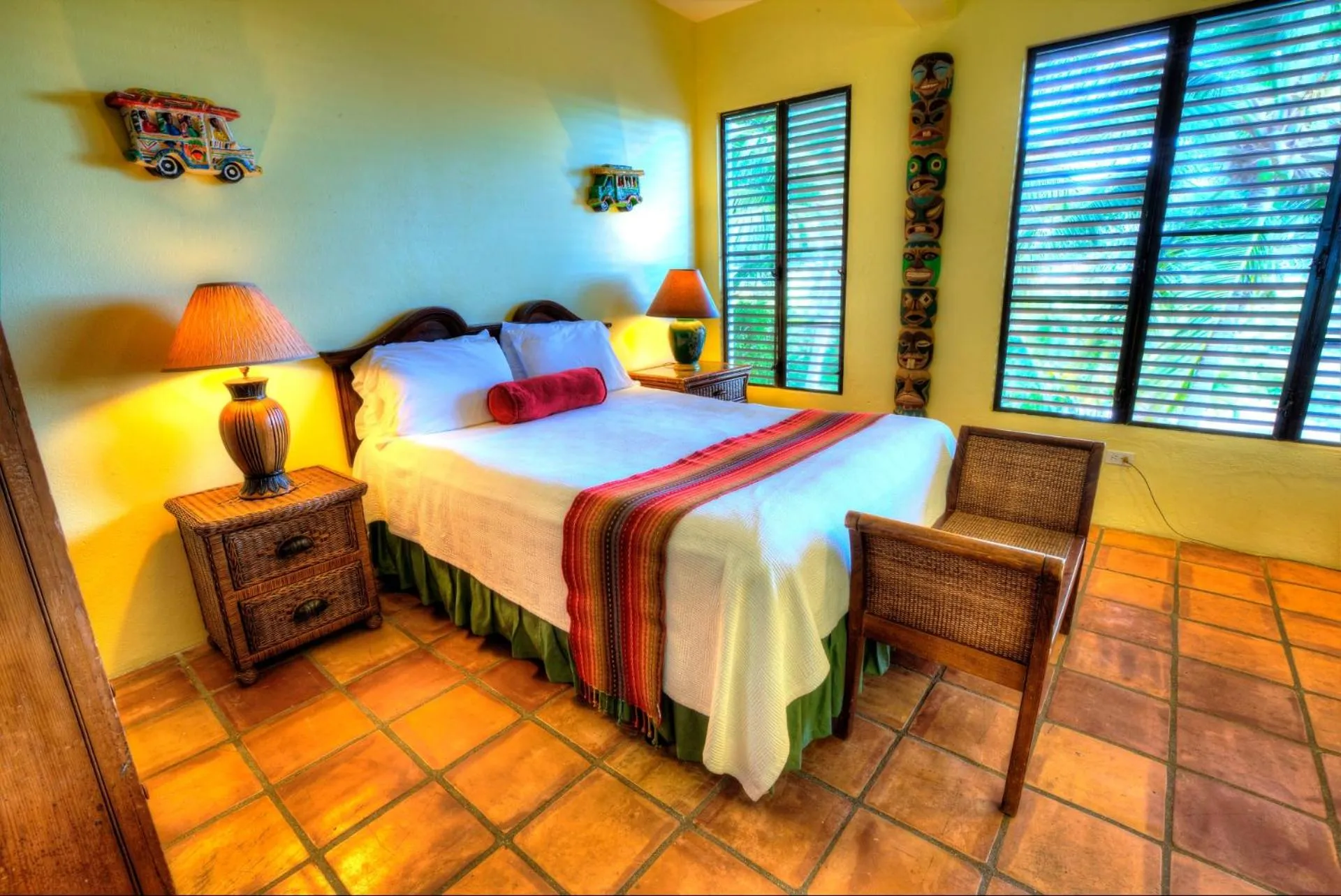 Bed in Hacienda Tamarindo